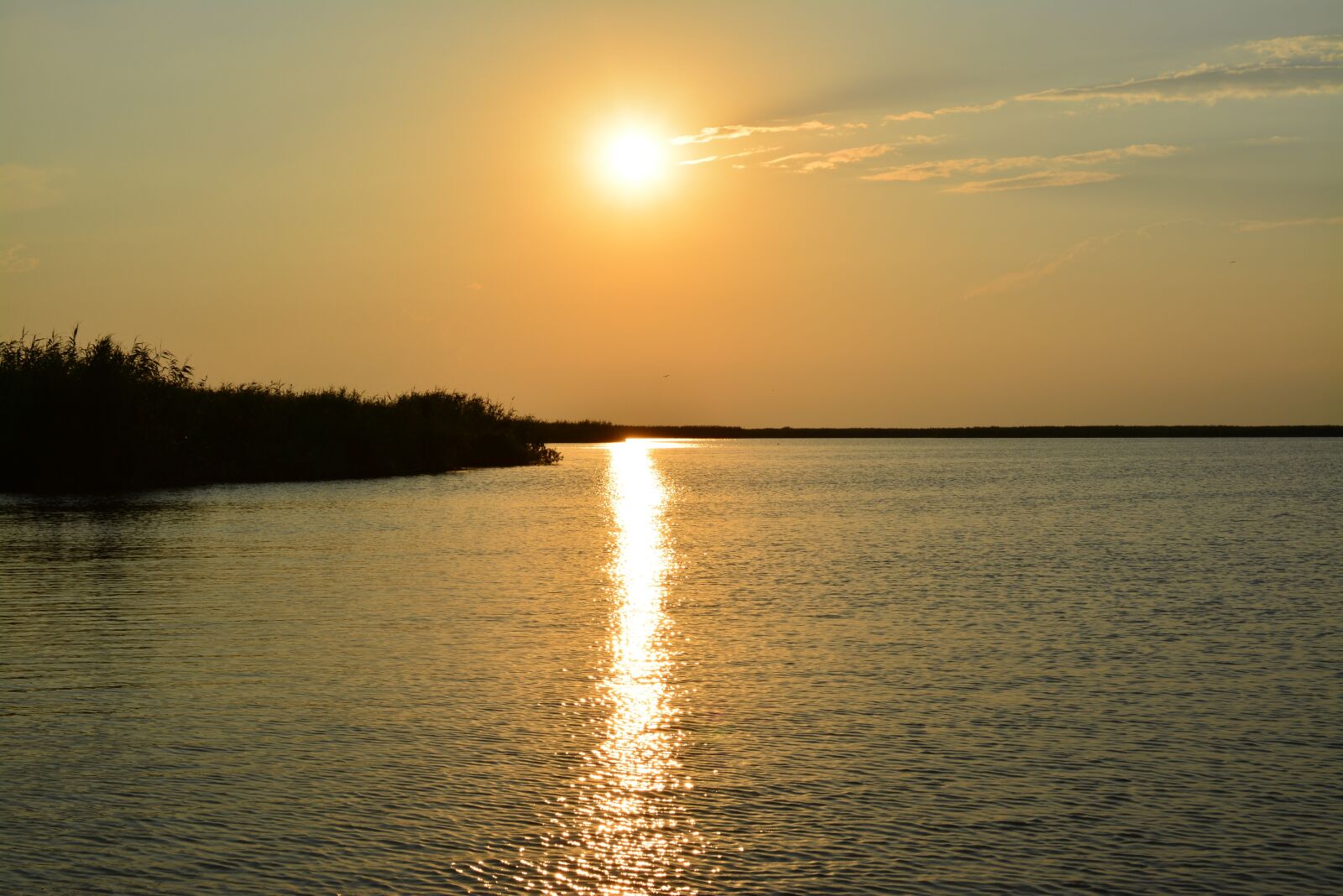 Nikon D5200 sample photo. Sunset, delta, danube photography