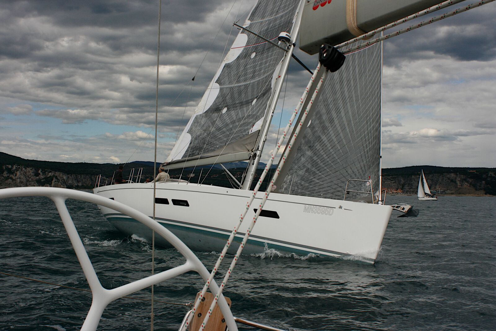Canon EOS 400D (EOS Digital Rebel XTi / EOS Kiss Digital X) sample photo. Yachts, sea, regatta photography