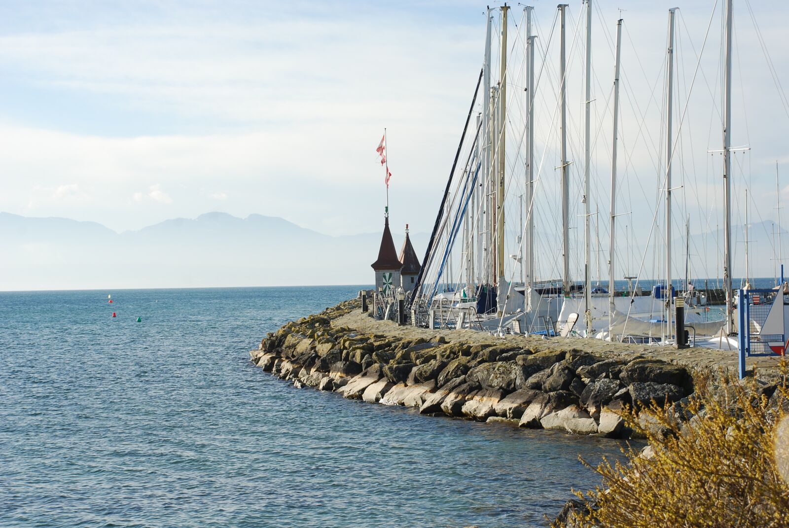 Nikon D80 sample photo. Lake, port, water photography