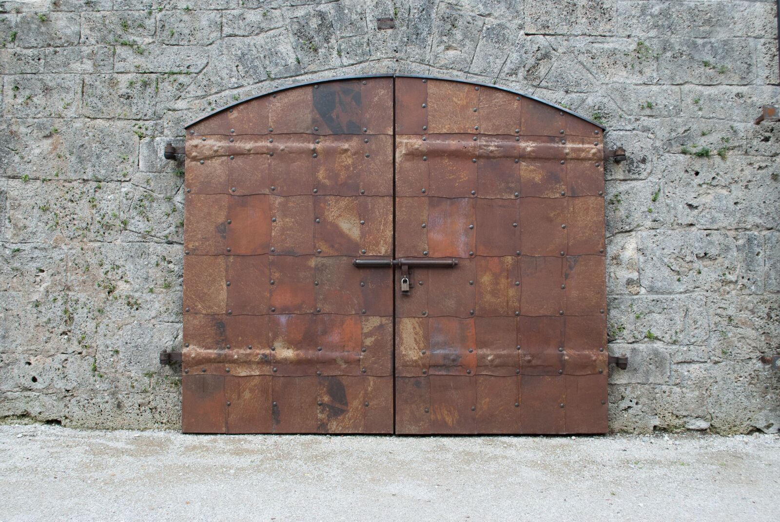 Nikon D60 sample photo. Iron door, door, goal photography