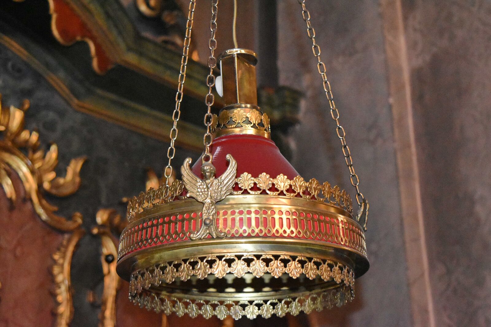 Nikon D5500 sample photo. Chandelier, lamp, decoration, religion photography