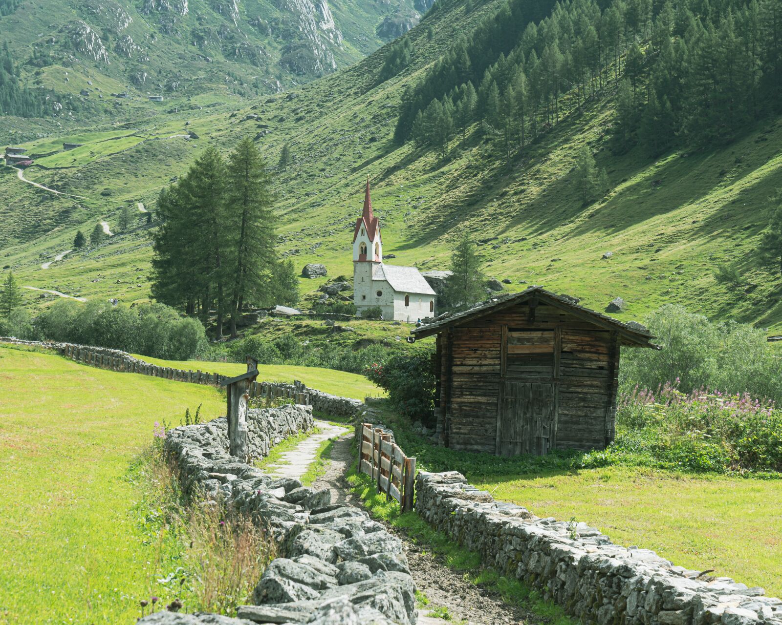 Sony a7 II sample photo. Ahrntal valley, south tyrol photography