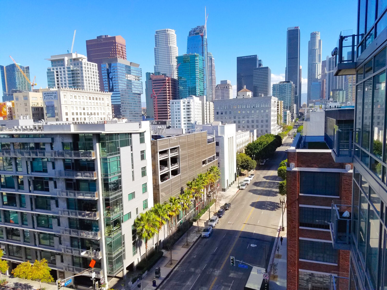 Samsung Galaxy S7 Edge sample photo. Downtown, la, south, park photography