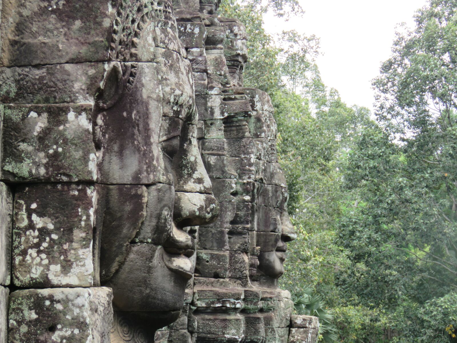 Canon PowerShot SX60 HS sample photo. Cambodia, khmer, bayon temple photography