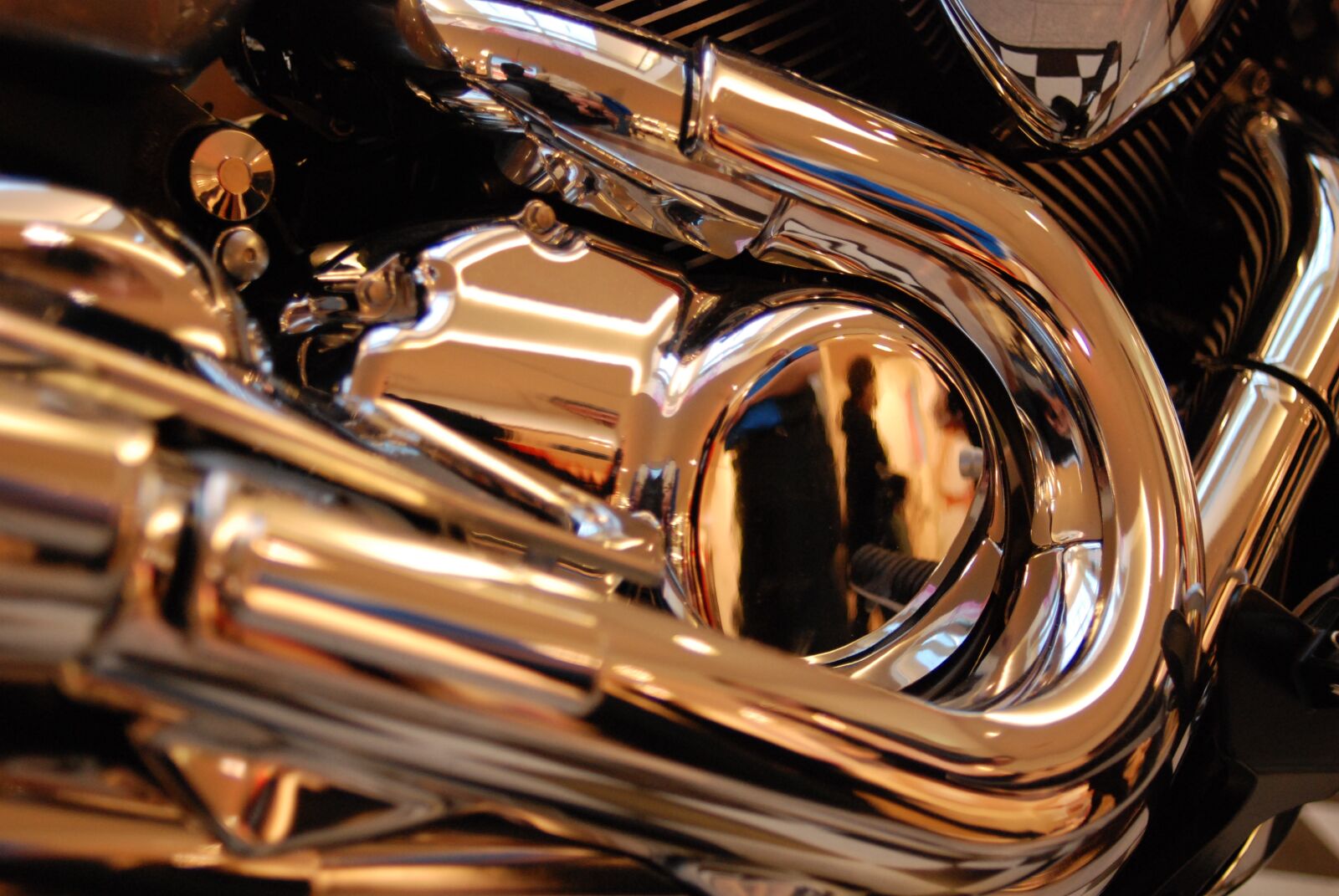Nikon D80 sample photo. Motorcycle, motor, chrome photography