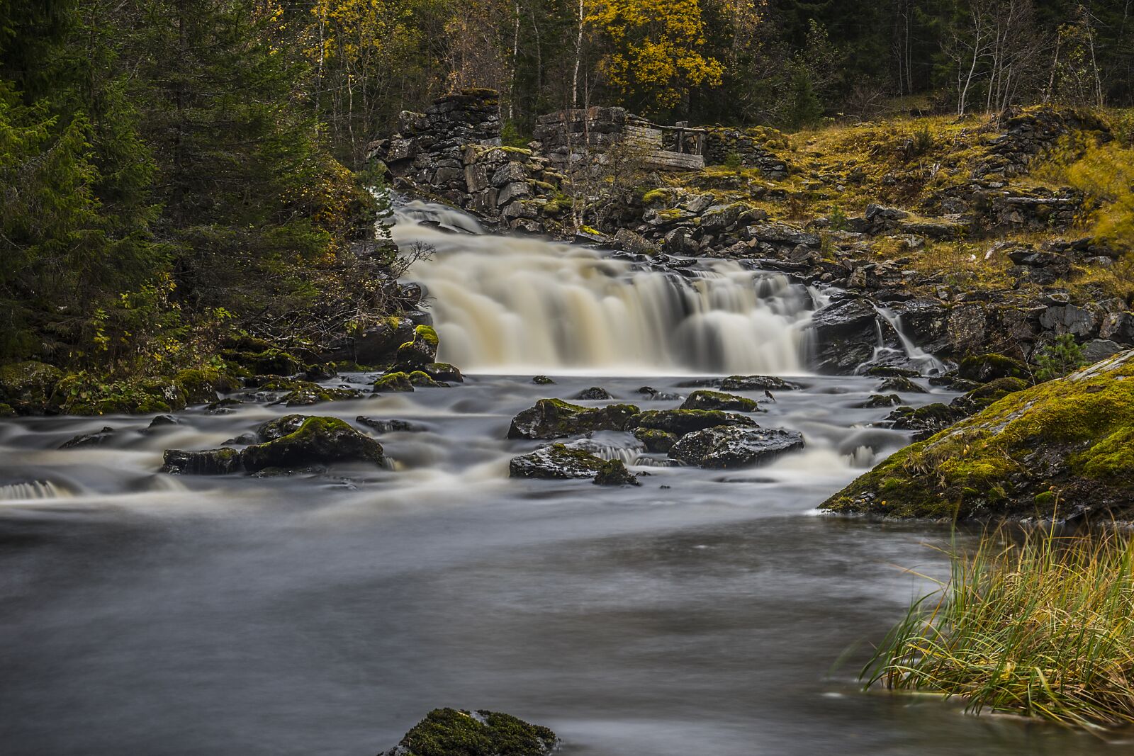 Nikon D750 sample photo. Waterfall, norway, nature photography