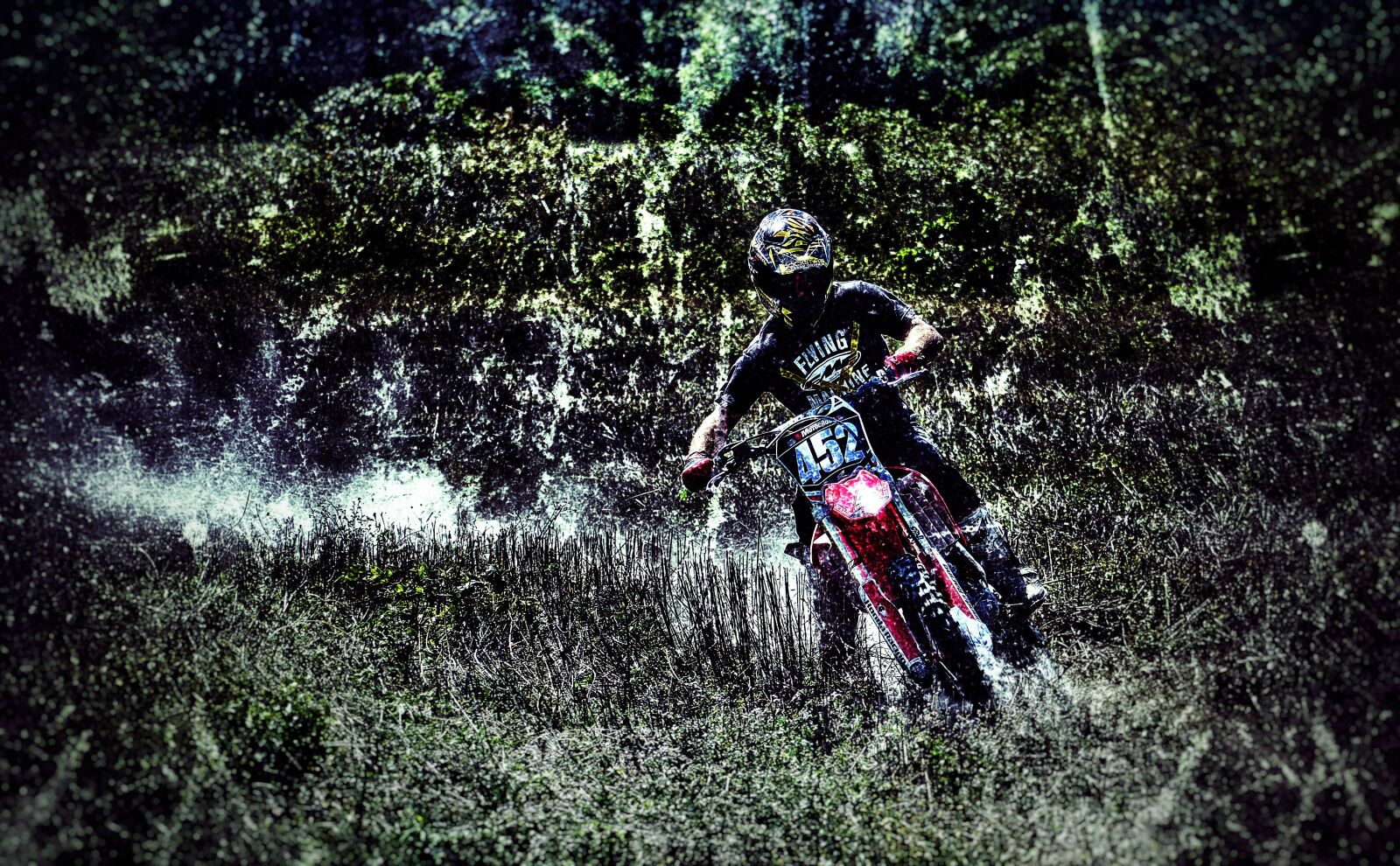 Nikon D7200 sample photo. Motocross, drift, dirt photography