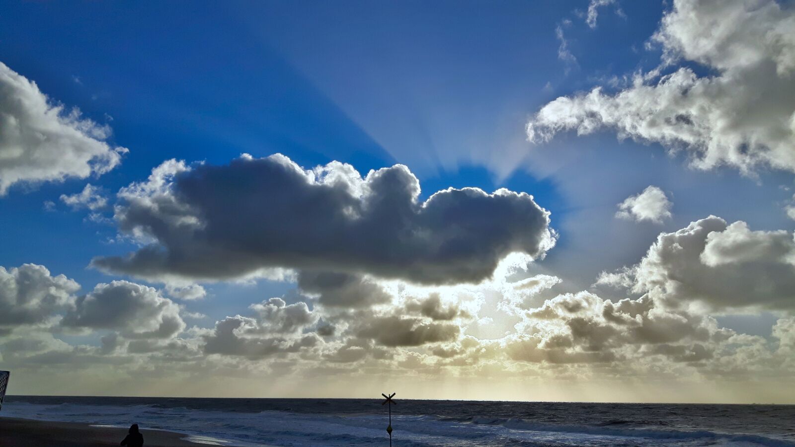 Samsung Galaxy S5 Neo sample photo. Sylt, clouds, sun photography