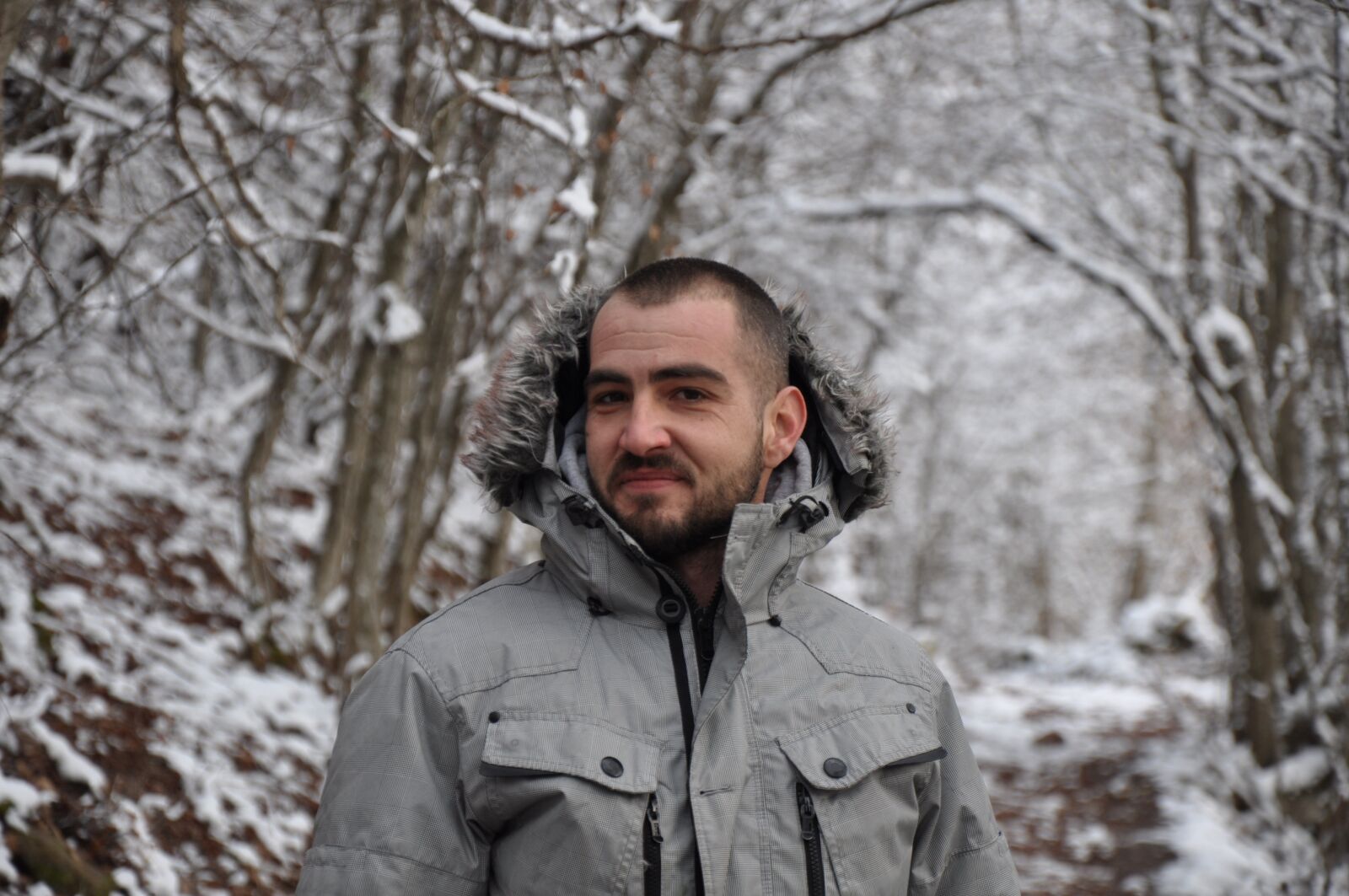 Nikon D90 sample photo. Winter, snow photography
