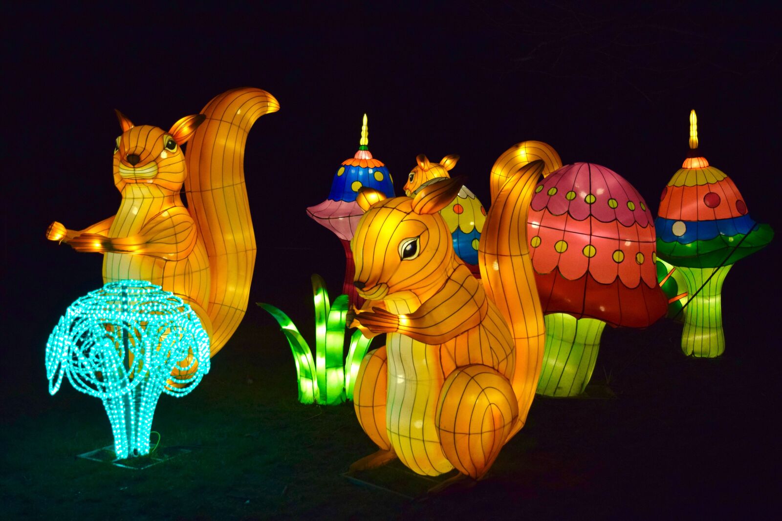 Nikon D5300 sample photo. Lanterns, chinese, night photography