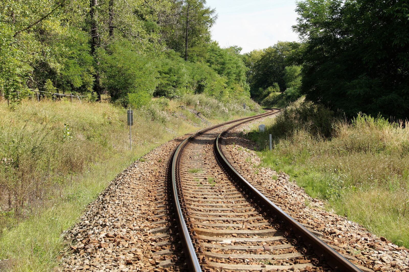 Sony SLT-A58 sample photo. Track, railway, rail photography