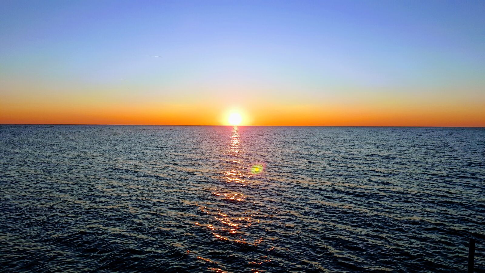 Samsung Galaxy Note5 sample photo. Sunset, sky, sea photography
