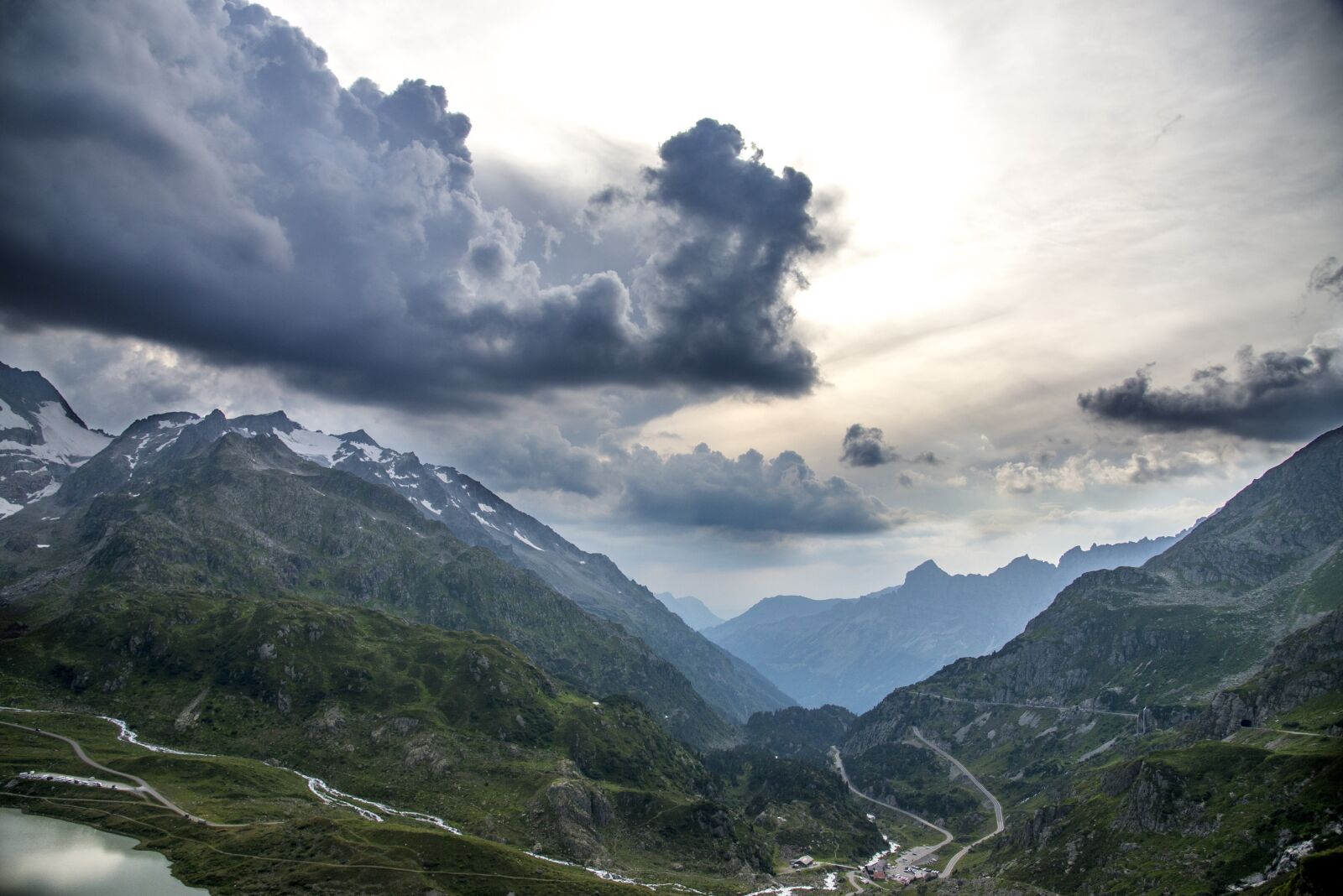 Nikon D600 sample photo. Mountains, clouds, landscape photography