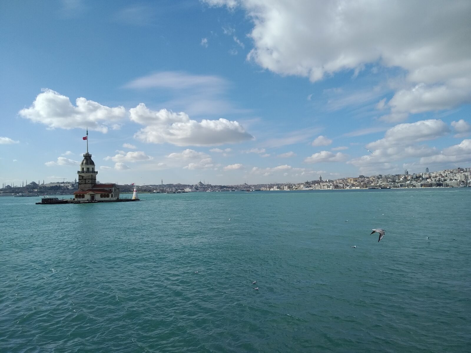 Xiaomi Mi A2 Lite sample photo. Maiden's tower, istanbul, sk photography