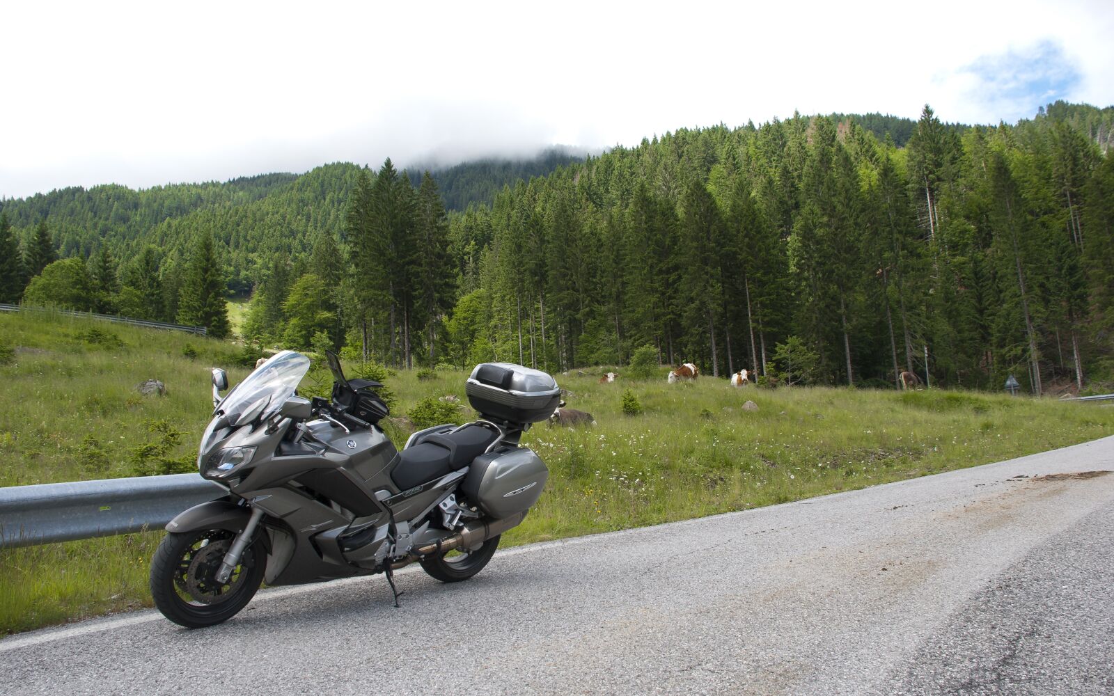 Nikon D80 sample photo. Transport, touring bike, yamaha photography