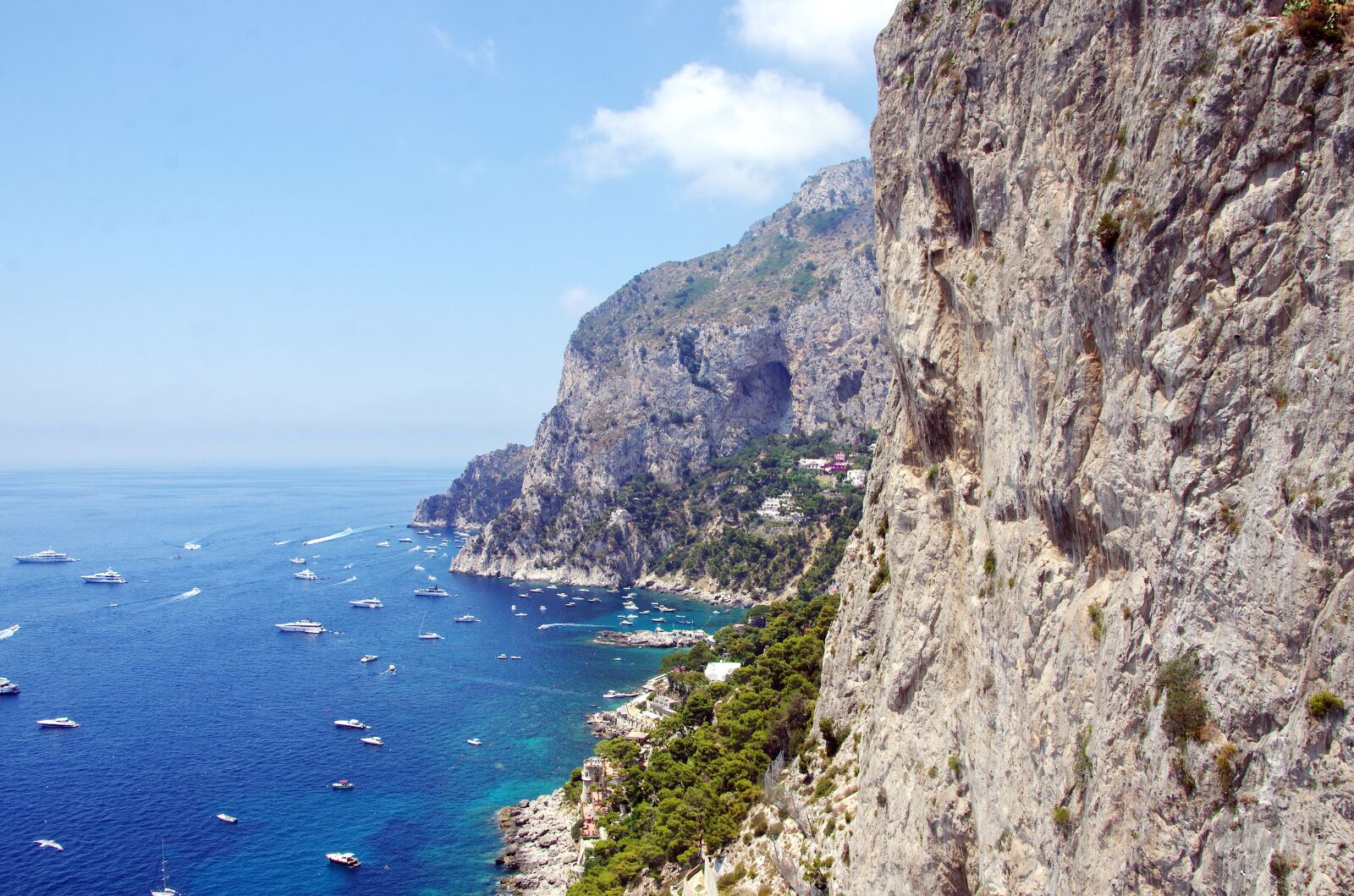 Pentax K-5 sample photo. Italy capri, port, side photography
