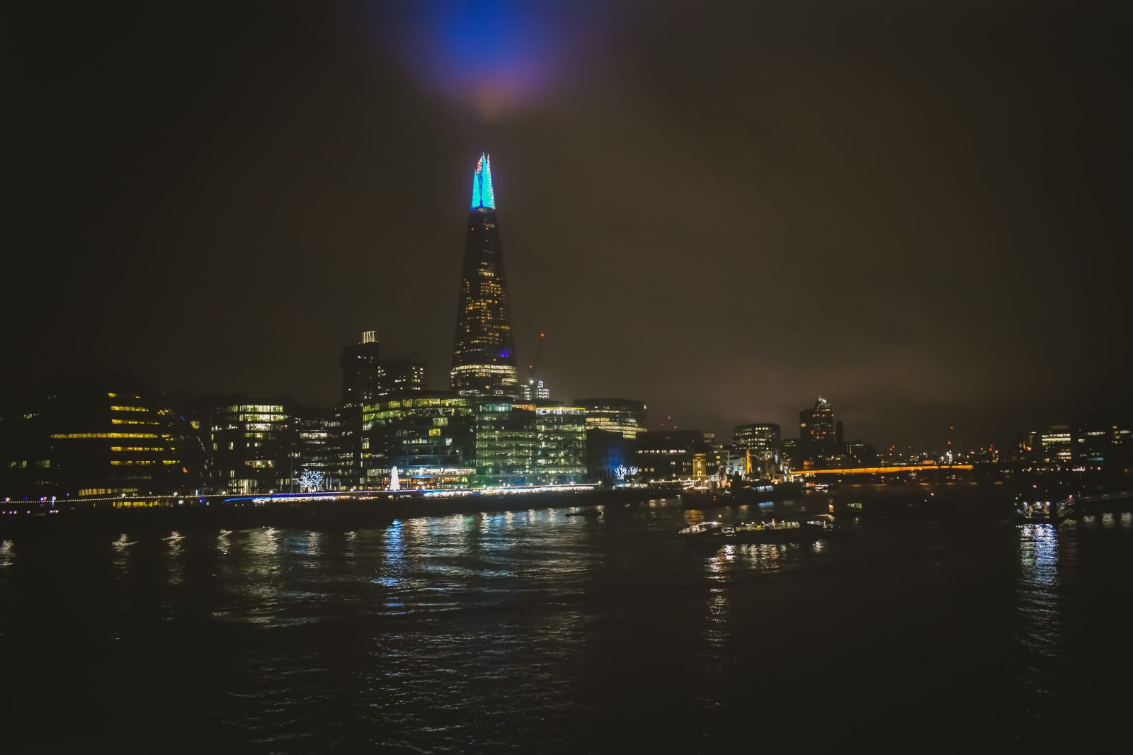 Nikon D3300 sample photo. London, night, thames photography