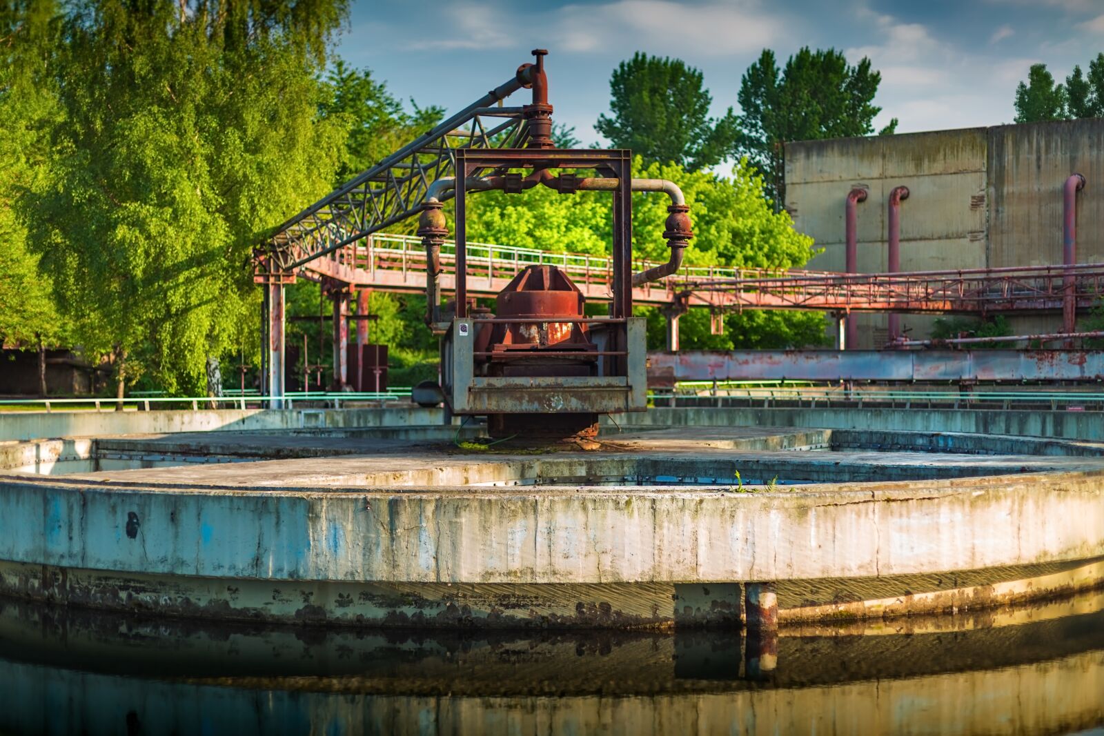 Canon EOS 6D + Canon EF 50mm F1.4 USM sample photo. Industrial, area, construction photography