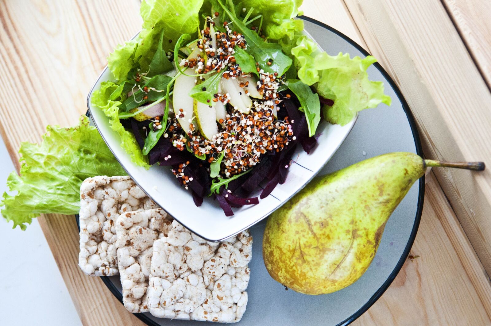Nikon D300 sample photo. Salad, food, proper nutrition photography
