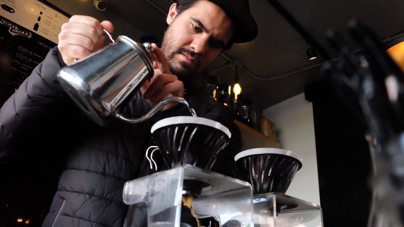 Fujifilm X-A2 + Fujifilm XC 16-50mm F3.5-5.6 OIS II sample photo. Coffee, barista, mexico photography