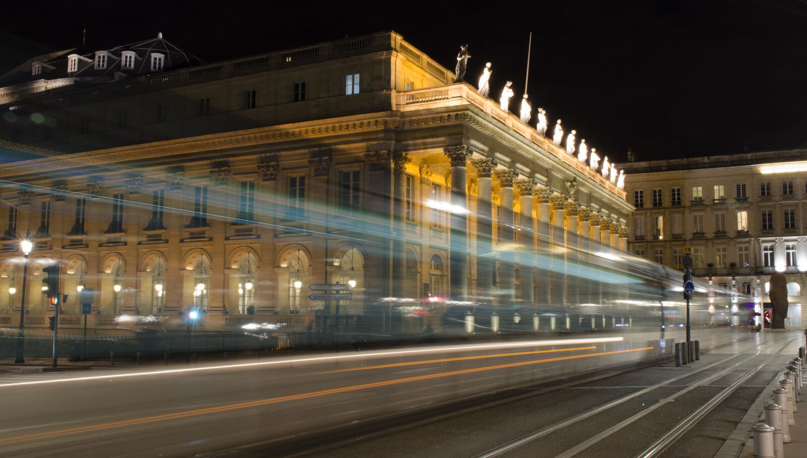 Nikon D5100 sample photo. Grand, theatre, bordeaux photography