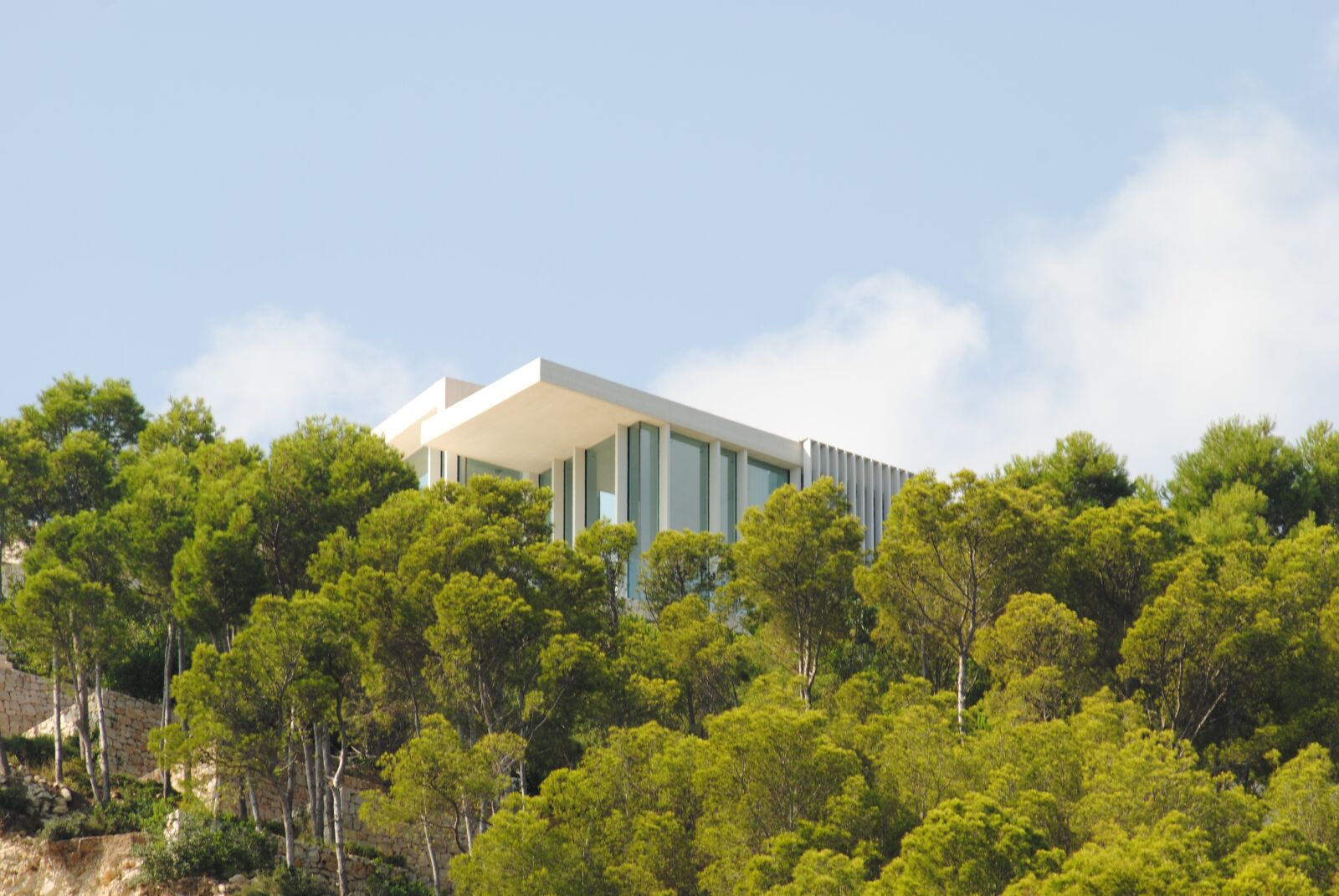 Nikon D3000 sample photo. Villa, mansion, mountain photography