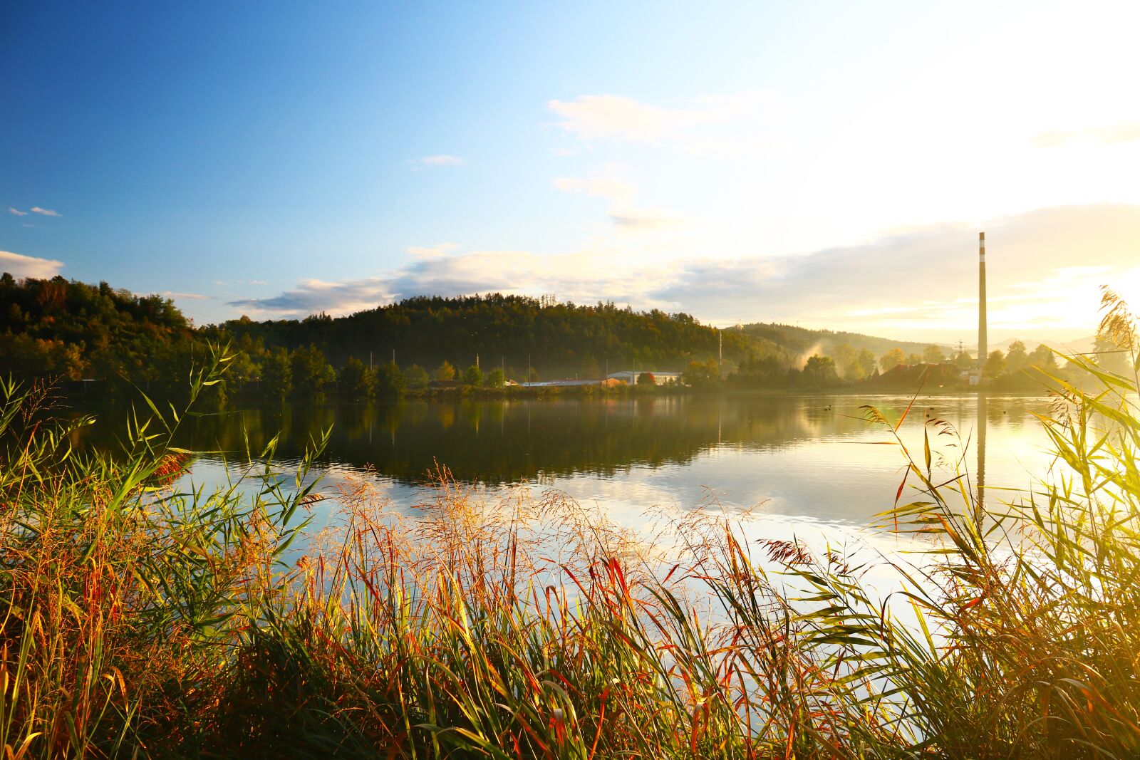 Canon EOS 750D (EOS Rebel T6i / EOS Kiss X8i) sample photo. Landscape, nature, pond photography