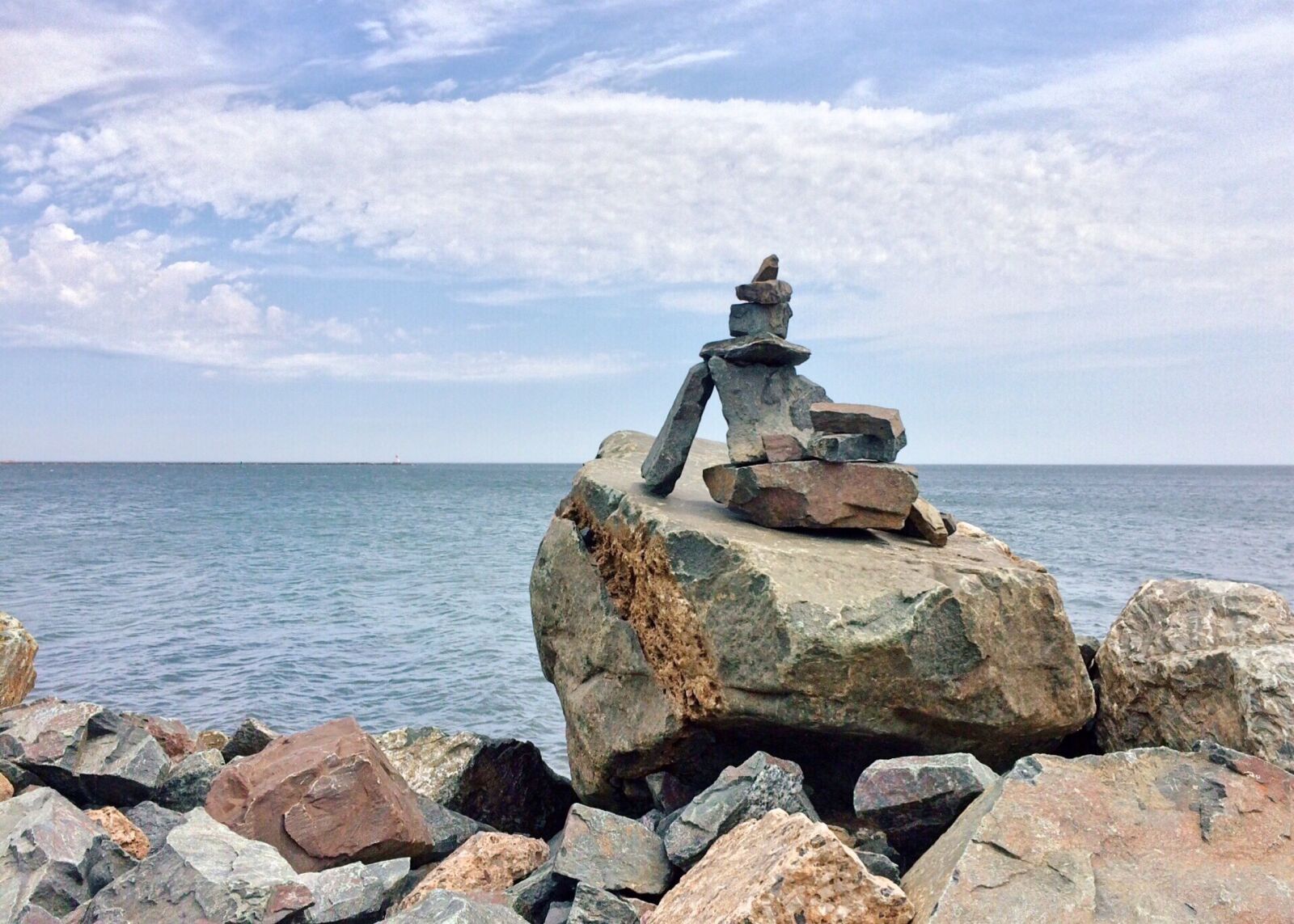 iPhone 5s back camera 4.15mm f/2.2 sample photo. Stacked, stones, rock photography