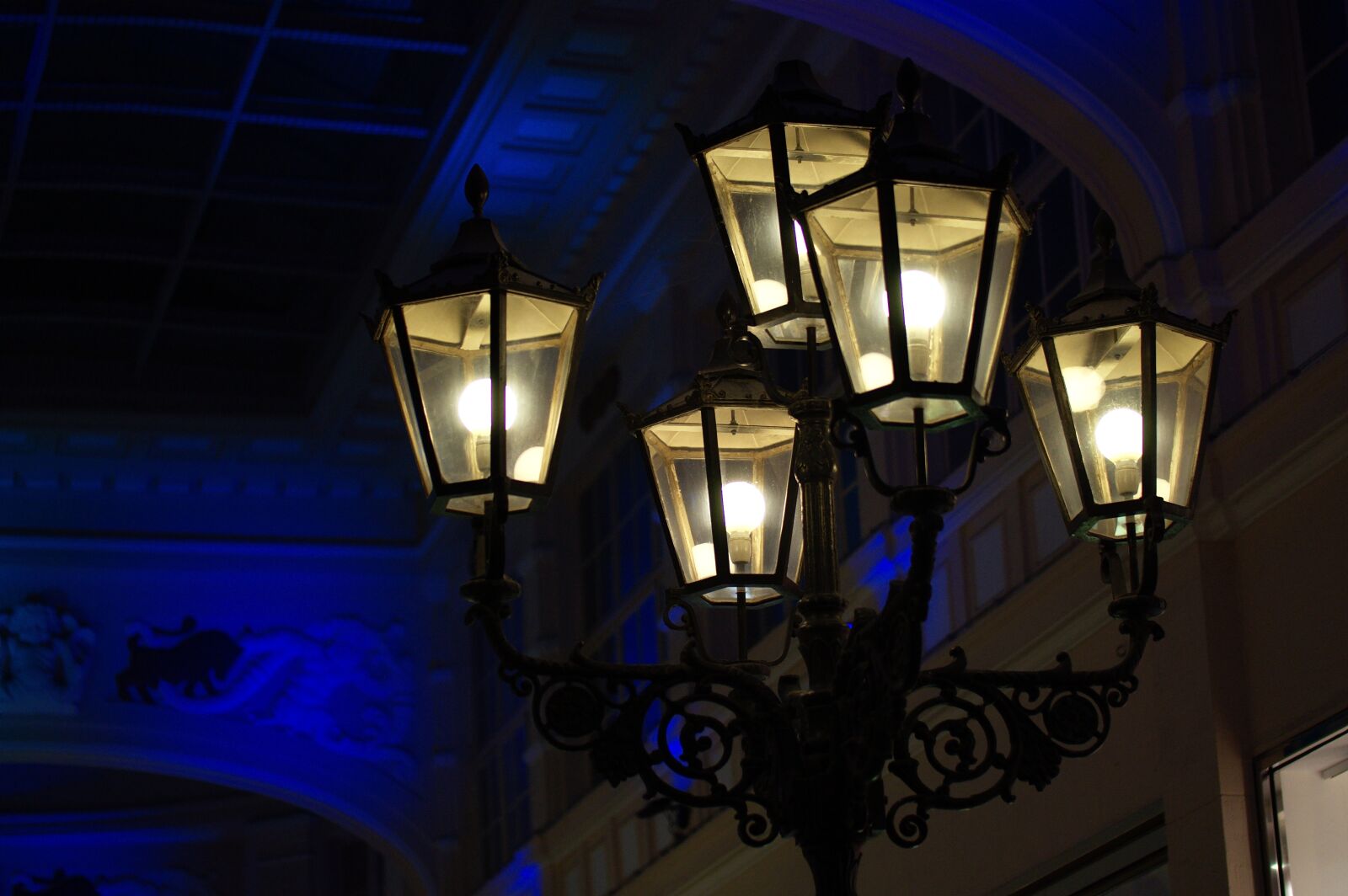 Nikon D90 sample photo. Lantern, night, light photography