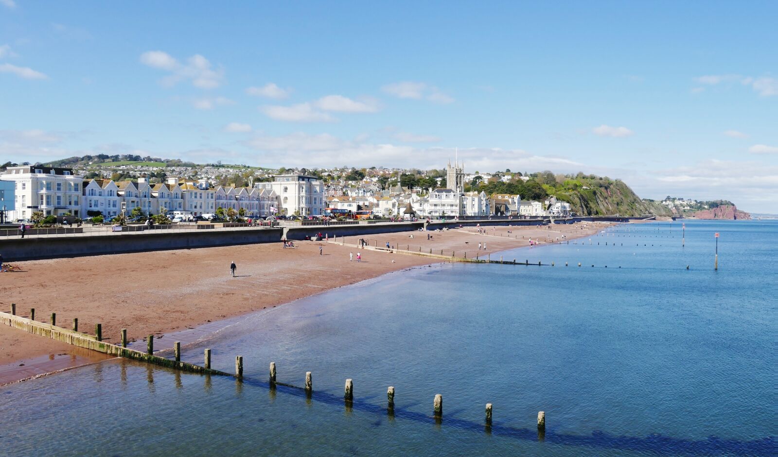 Panasonic Lumix DMC-FZ1000 sample photo. Teignmouth, devon, water photography