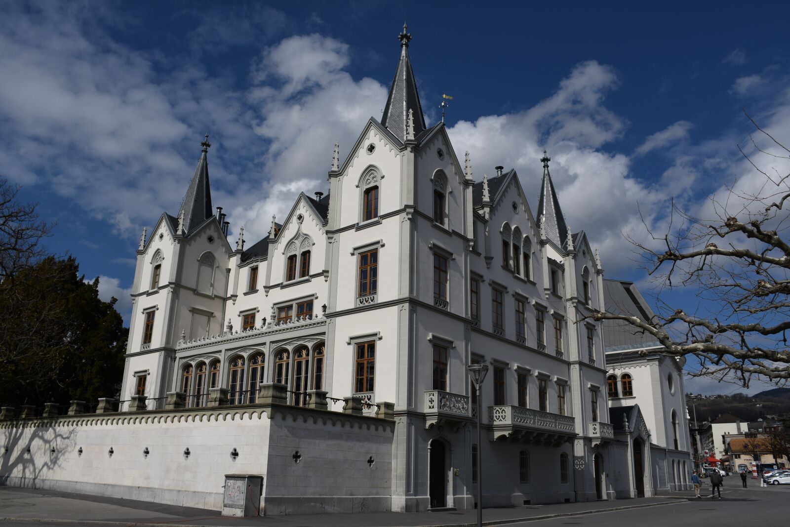 Nikon D7500 sample photo. Vevey, chateau, castle photography