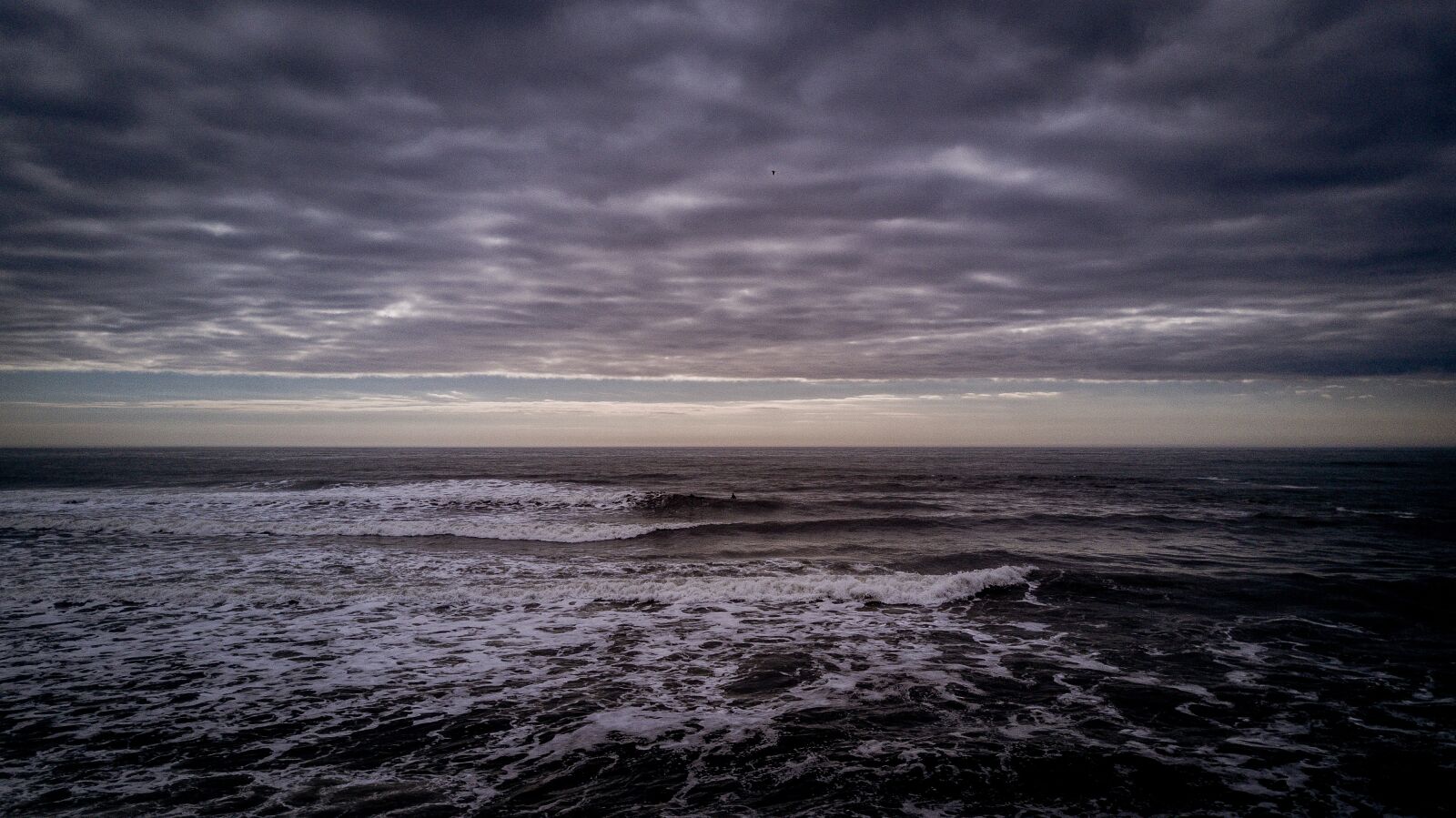 DJI FC220 sample photo. Waves, clouds, ocean photography