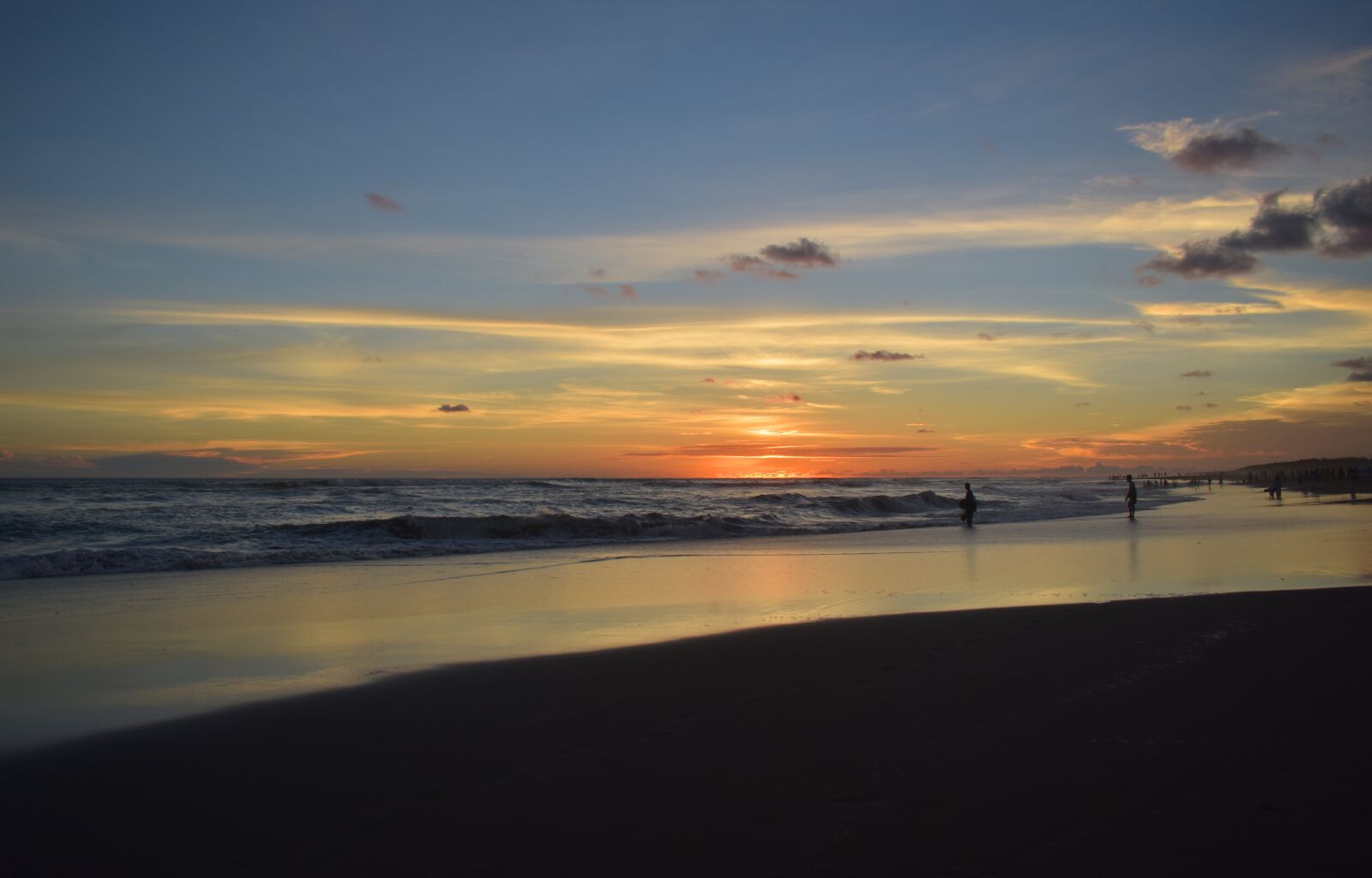 Nikon D3400 sample photo. Sunset, beach, landscape photography