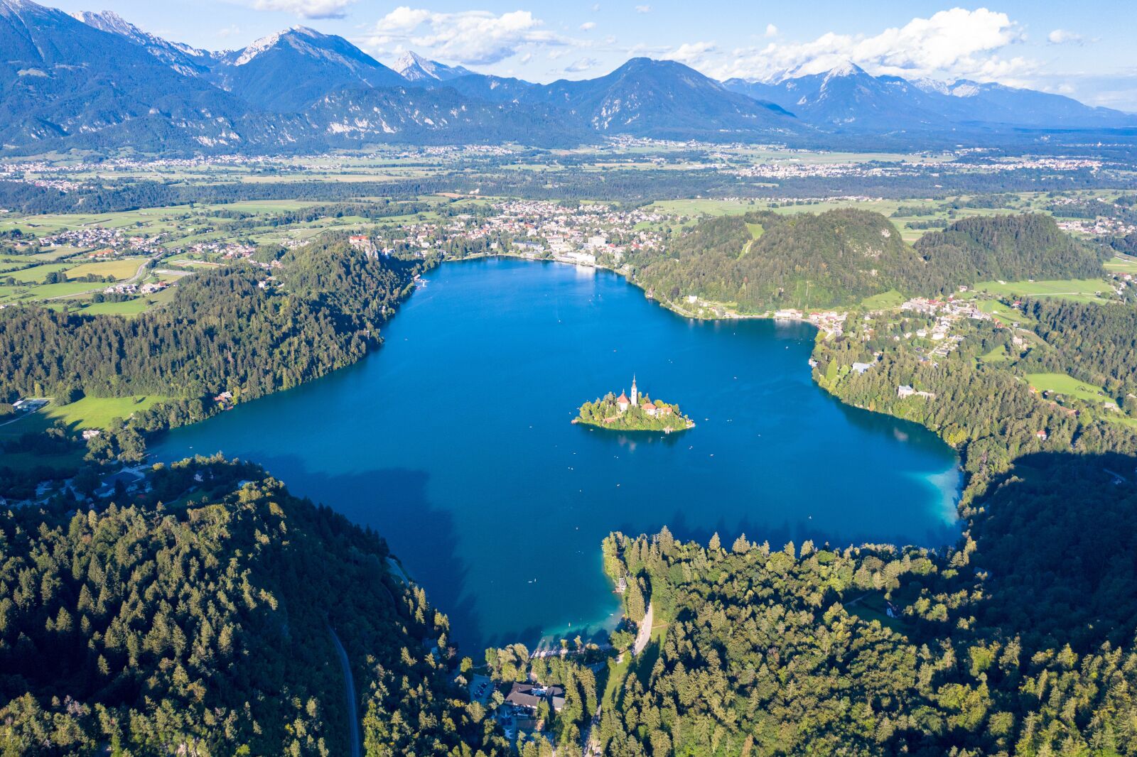 Hasselblad L1D-20c sample photo. Lake bled, alpine, panorama photography