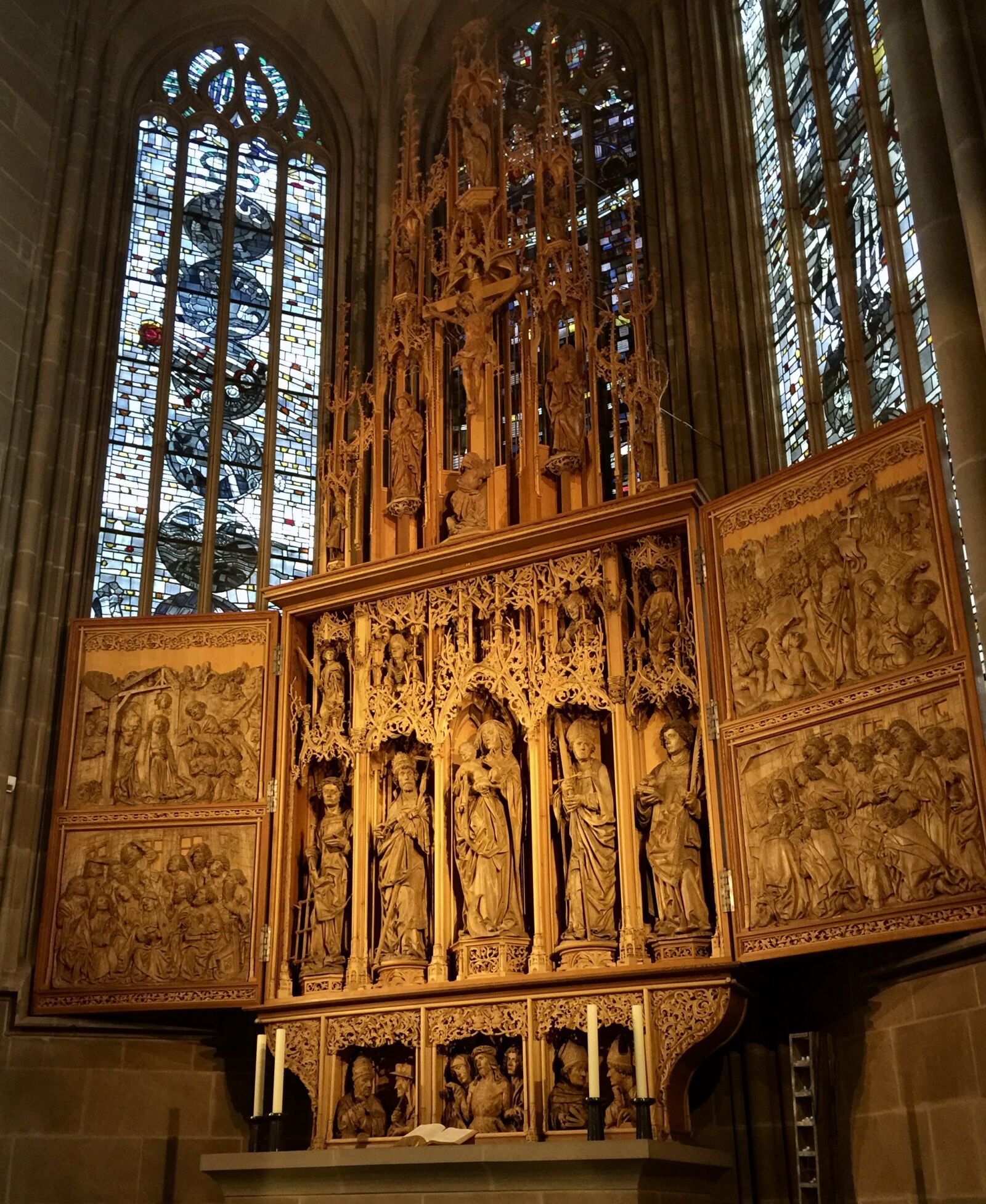iPhone 6 Plus back camera 4.15mm f/2.2 sample photo. Heilbronn, saint kilian's church photography