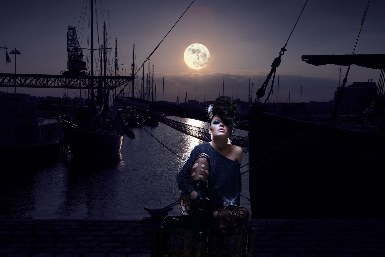 Canon EOS 5D Mark II sample photo. Gothic, fashion, girl photography