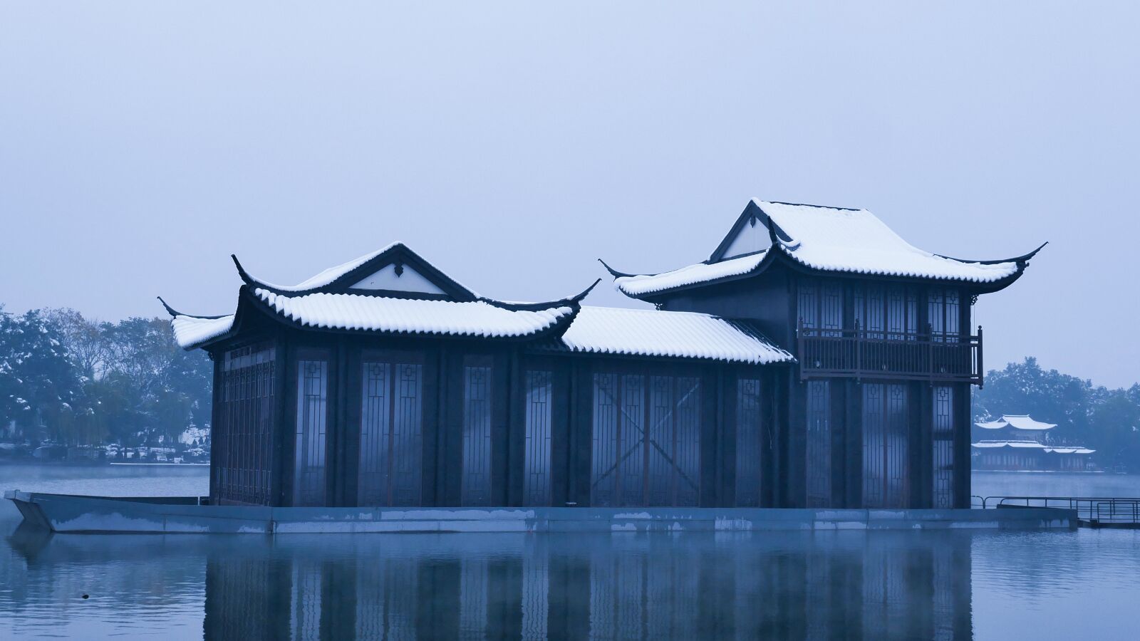 Panasonic Lumix DMC-G7 sample photo. Hangzhou, west lake, snow photography