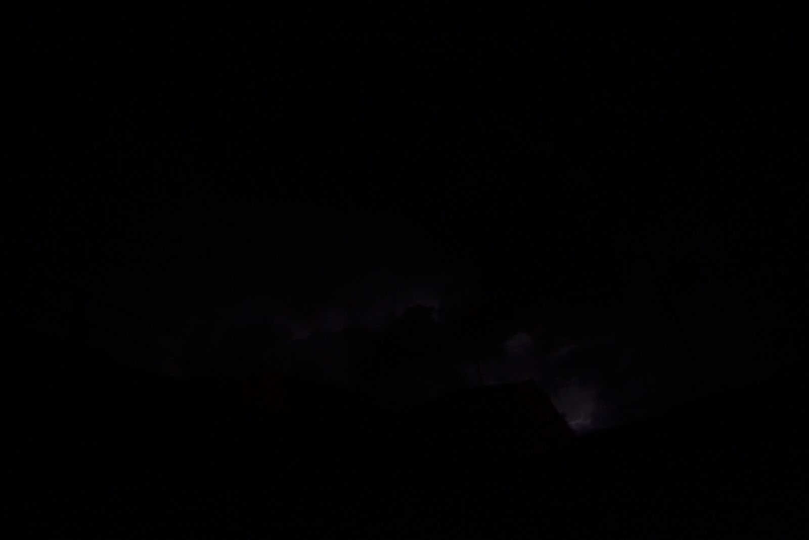 Nikon D3100 sample photo. Storm, sky, night photography