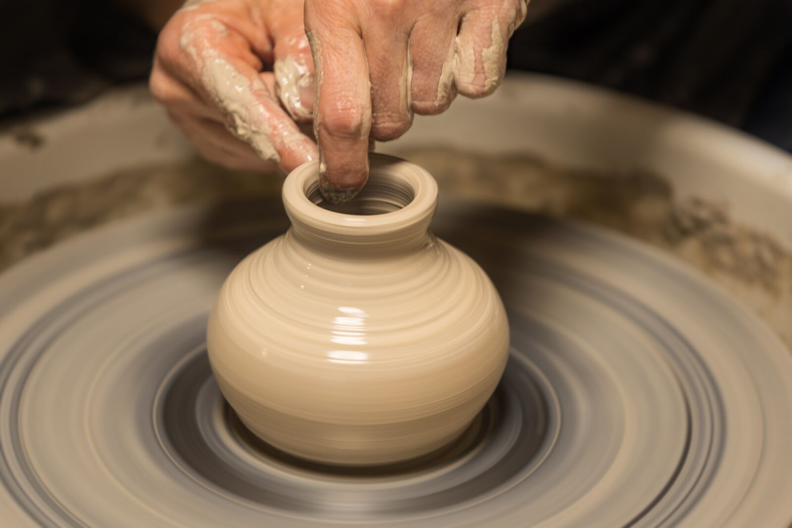 Canon EOS R sample photo. Sound, potters, pottery photography