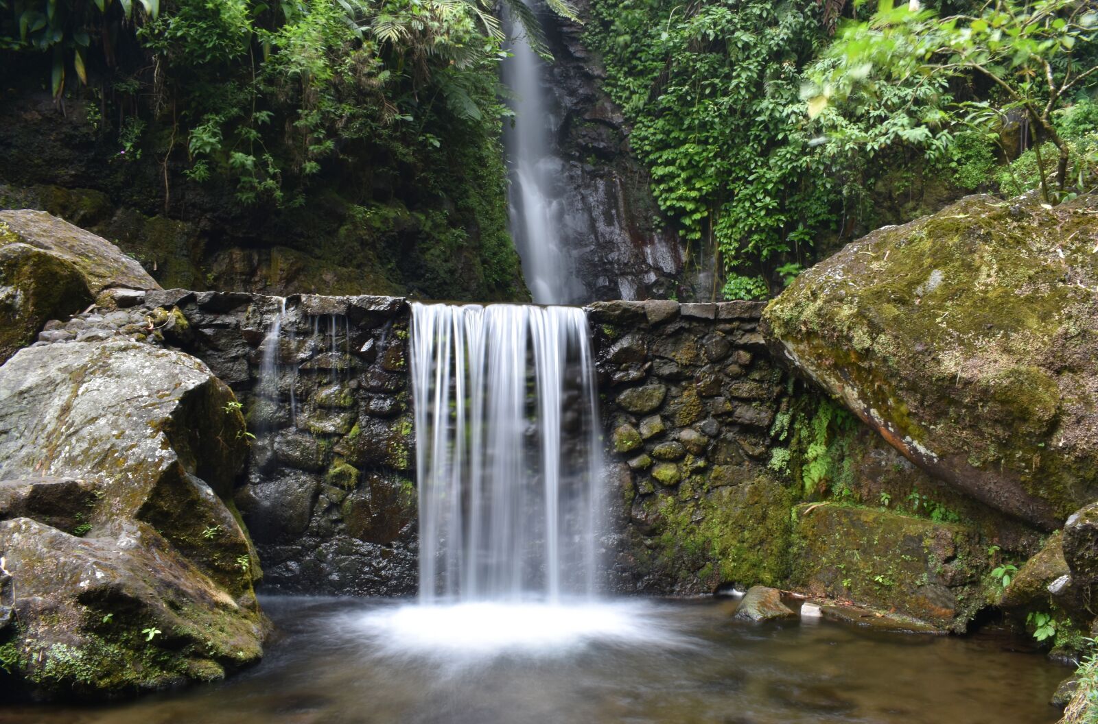 Nikon D3400 sample photo. Waterfall, cascade, creek photography