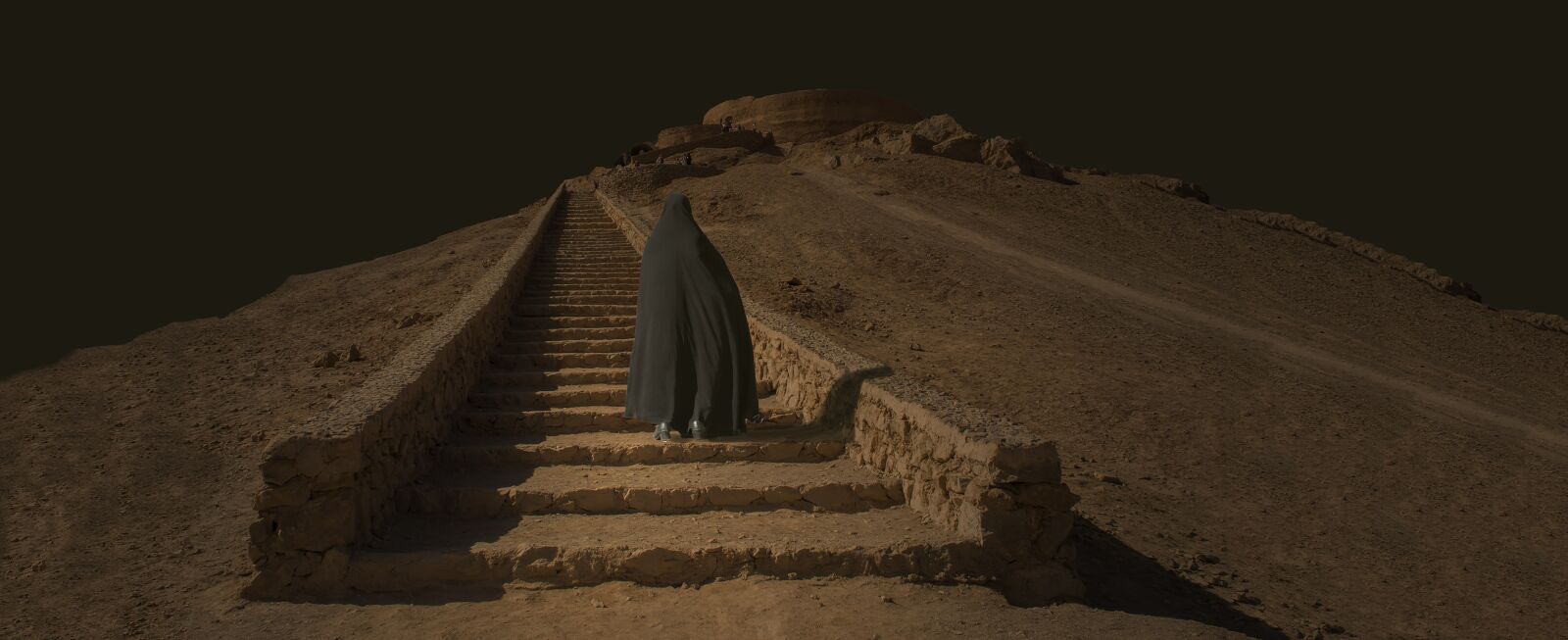 Nikon D800 sample photo. Desert, panoramic, person photography