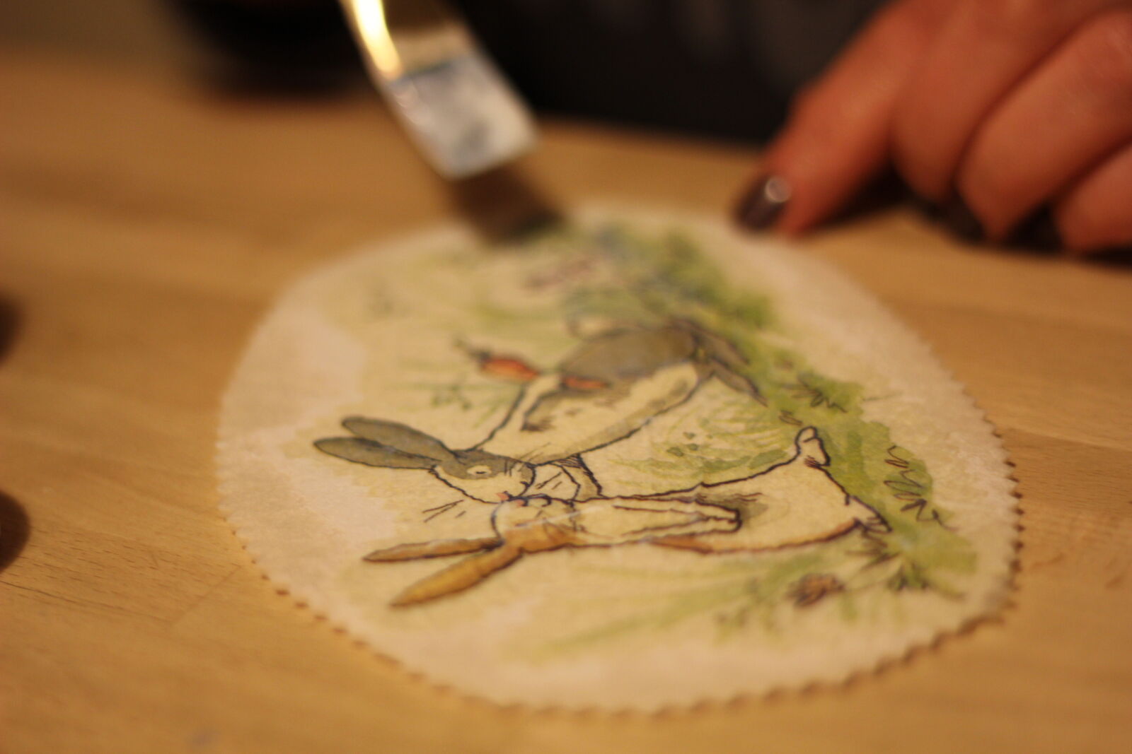 Canon EOS 550D (EOS Rebel T2i / EOS Kiss X4) sample photo. Brush, decoupage, handmade, paint photography