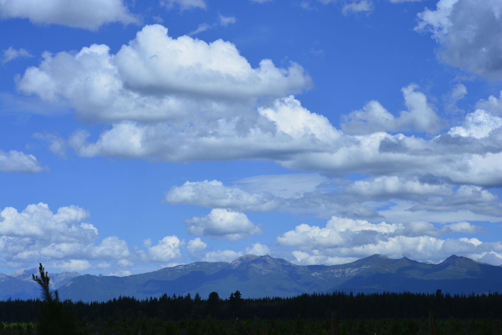 Nikon D5200 sample photo. Sky, cordillera, blue photography