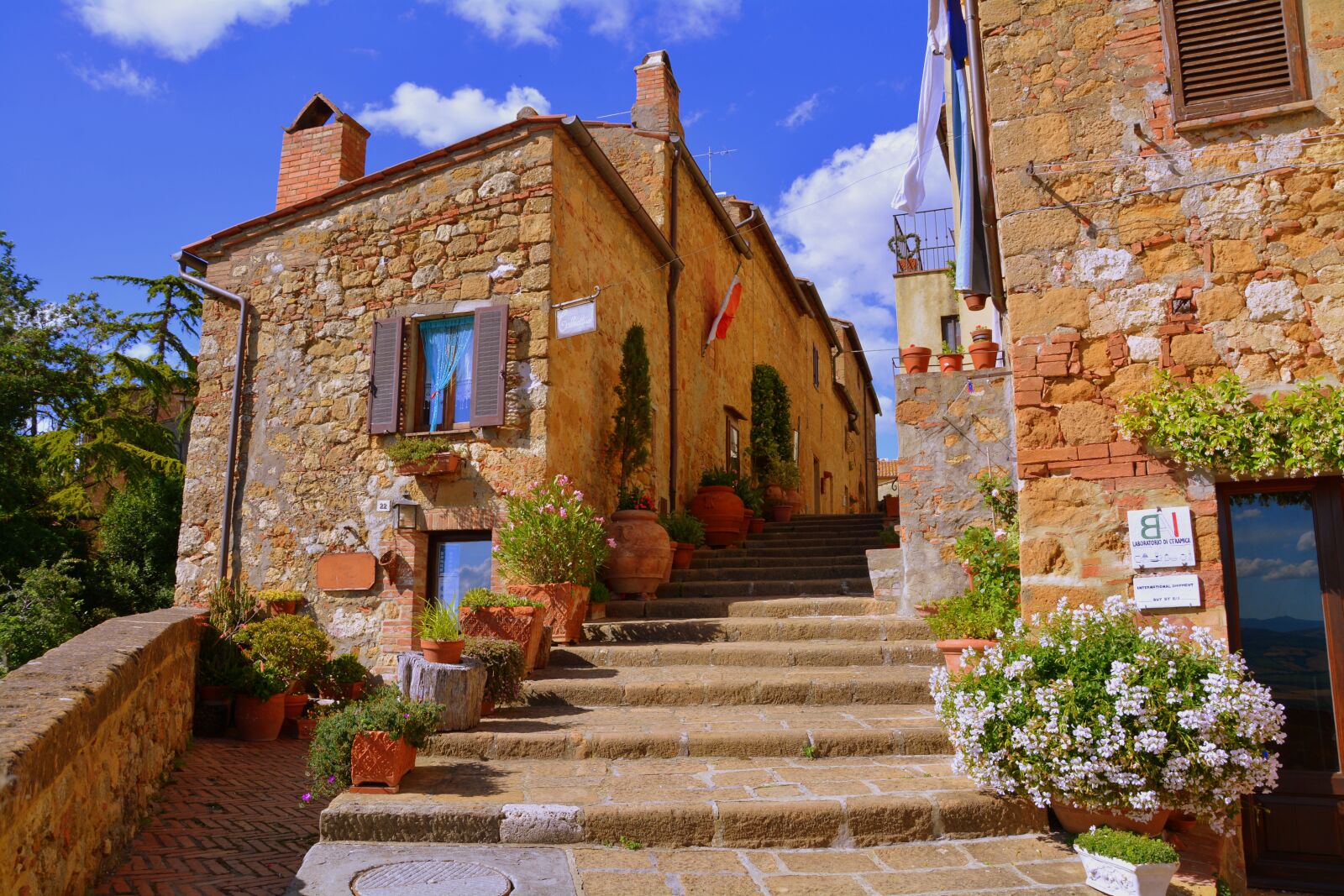 Nikon D7100 sample photo. Staircase, house, bloom photography