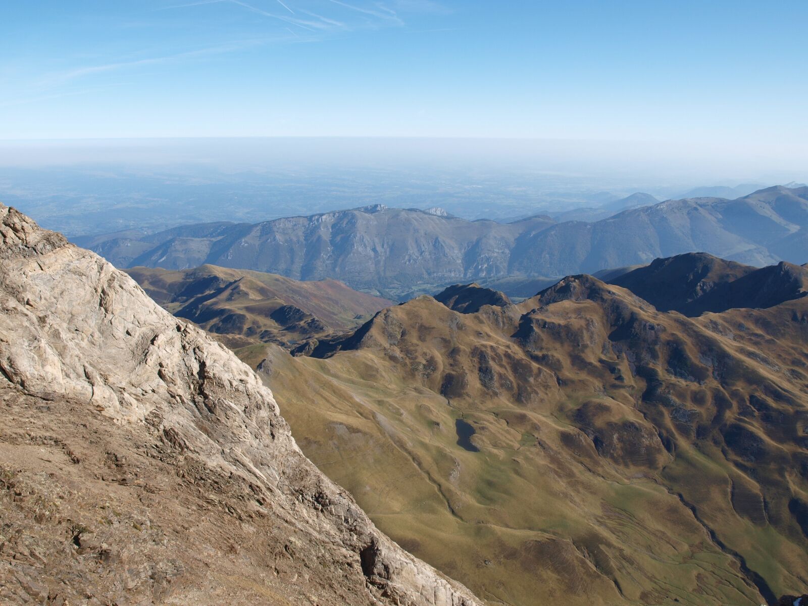 Olympus E-450 (EVOLT E-450) sample photo. Mountain, south peak, promenade photography