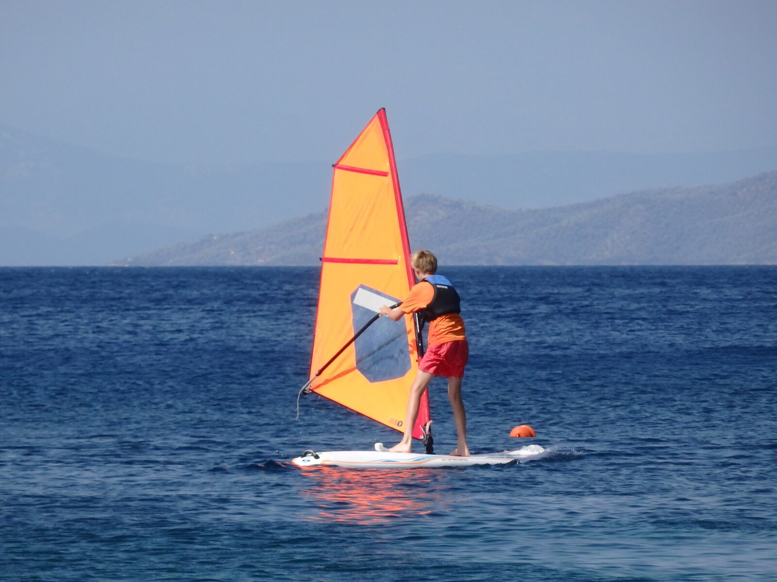 Olympus SH-1 sample photo. Windsurf, sea, windsurfing photography