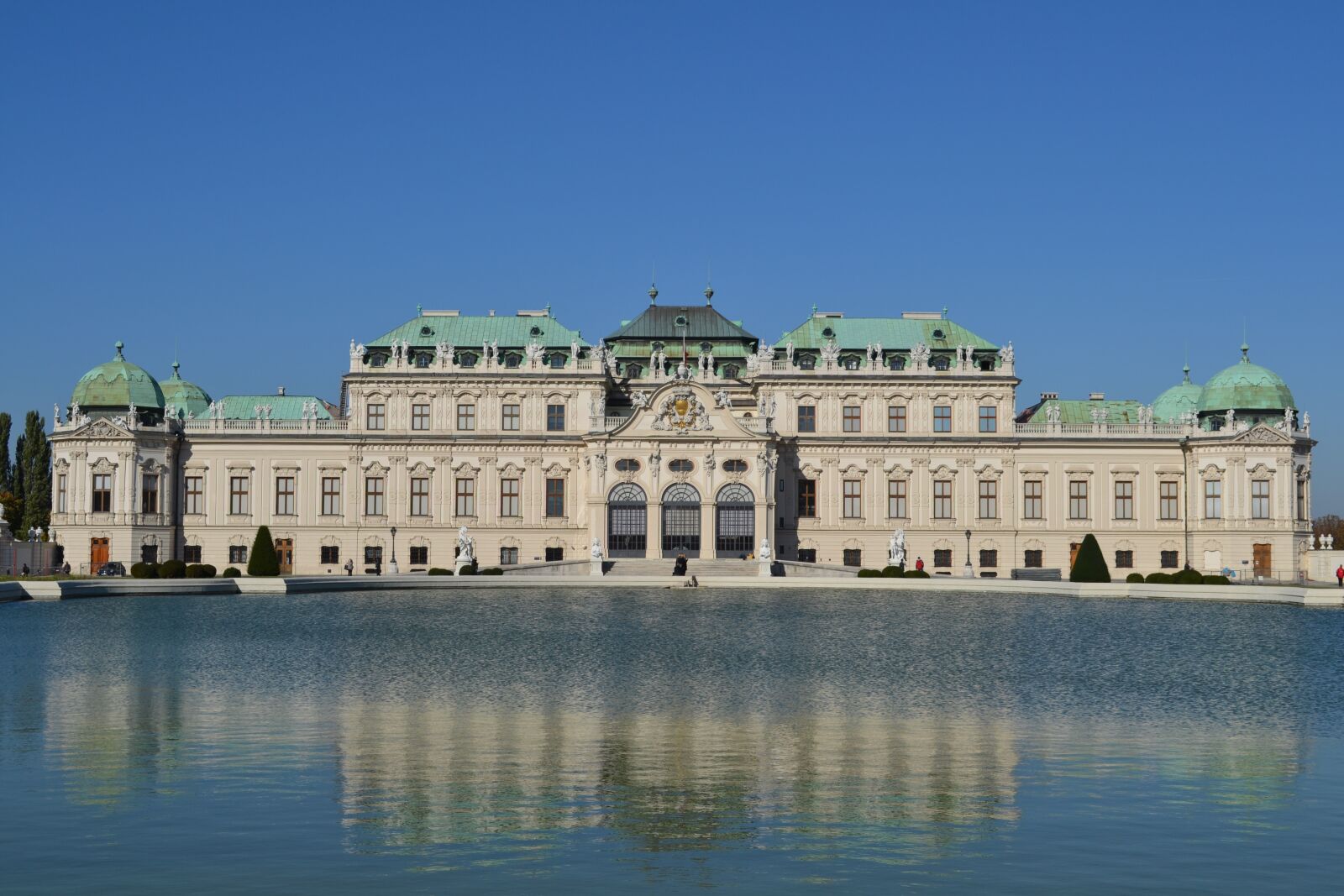 Nikon D3100 sample photo. Wien, palace, belvedere photography