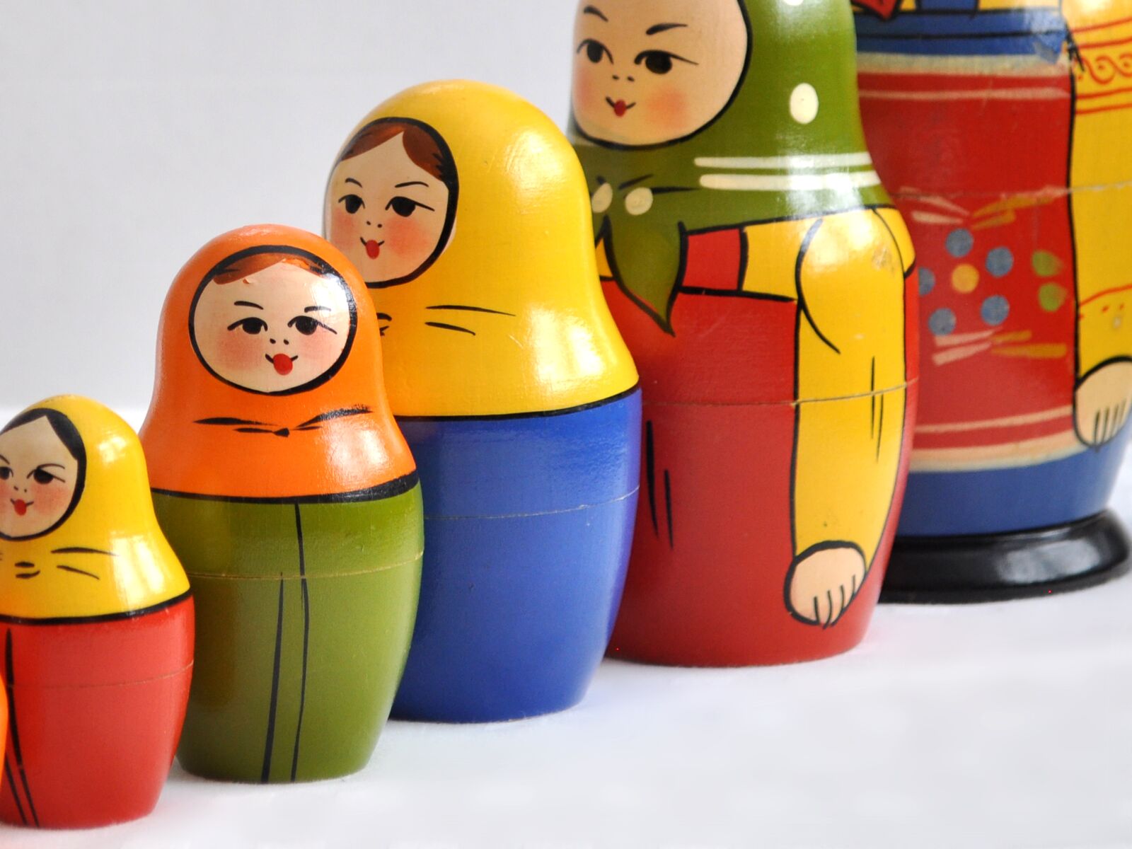 Nikon D5000 sample photo. Matryoshka, russia, soviet union photography