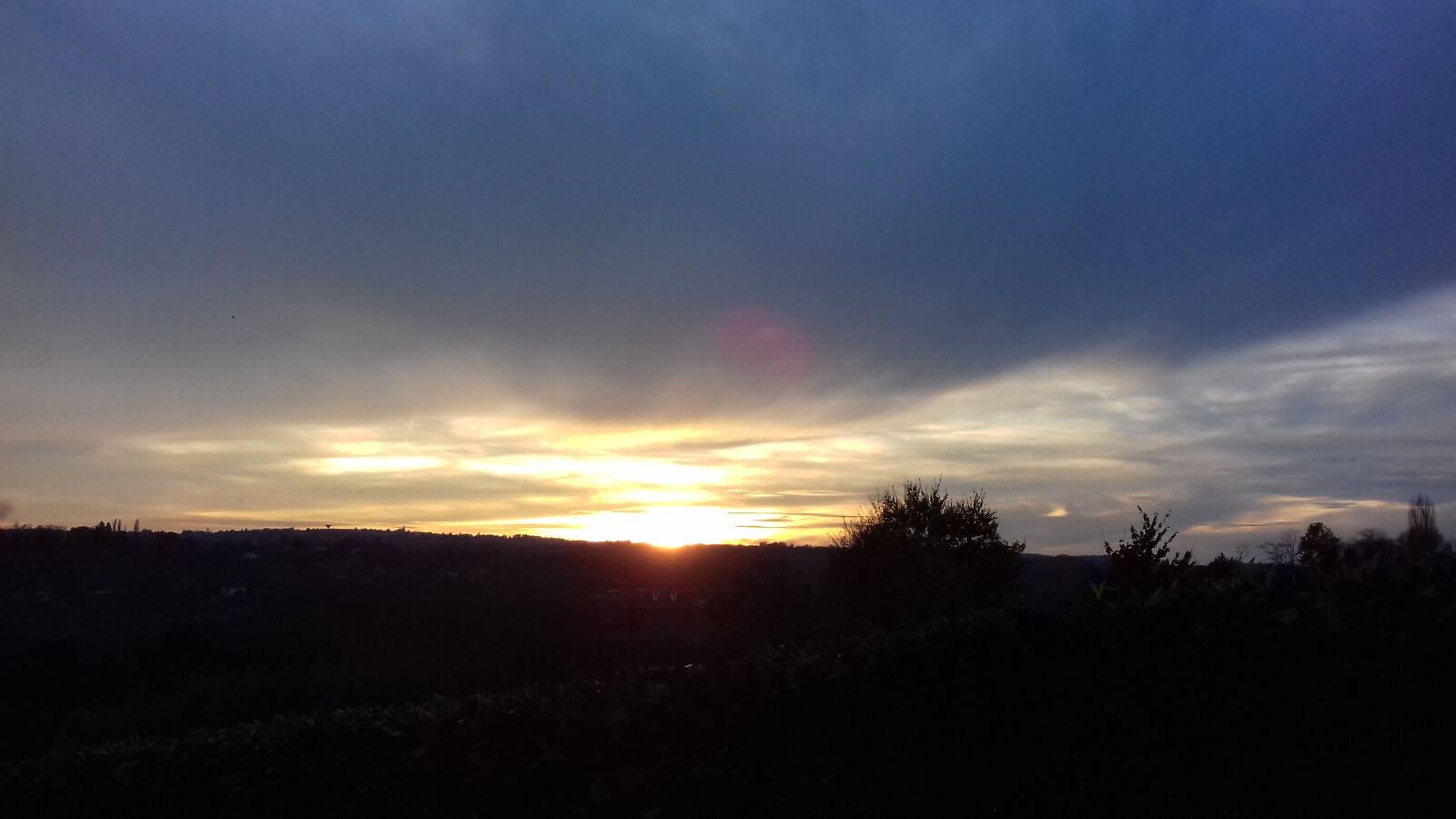Samsung Galaxy J3(2016) sample photo. Sky, sunset, mountain photography