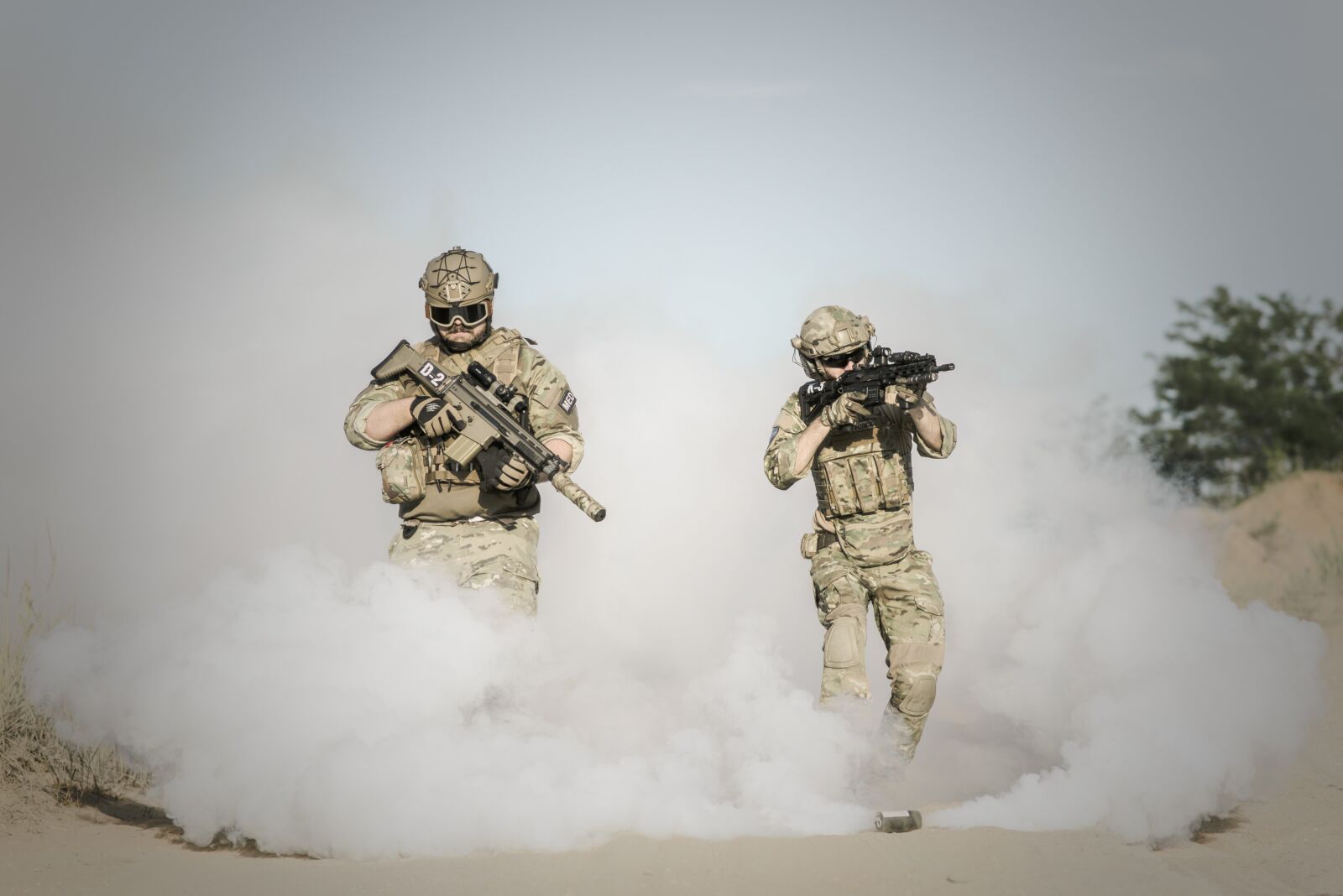 Nikon D600 sample photo. War, desert, guns photography